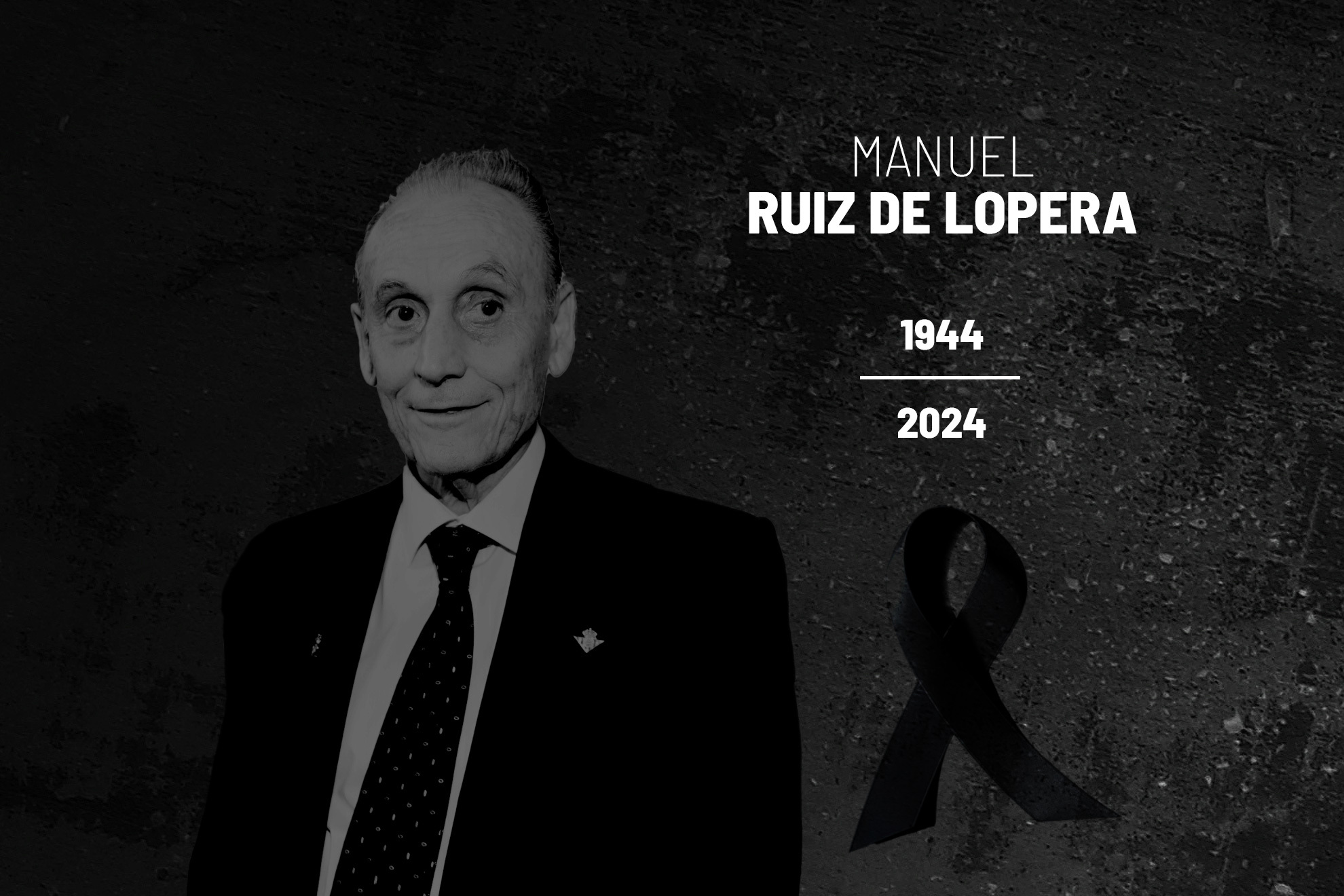 Muere Manuel Ruiz de Lopera, expresidente del Betis, a los 79 aos