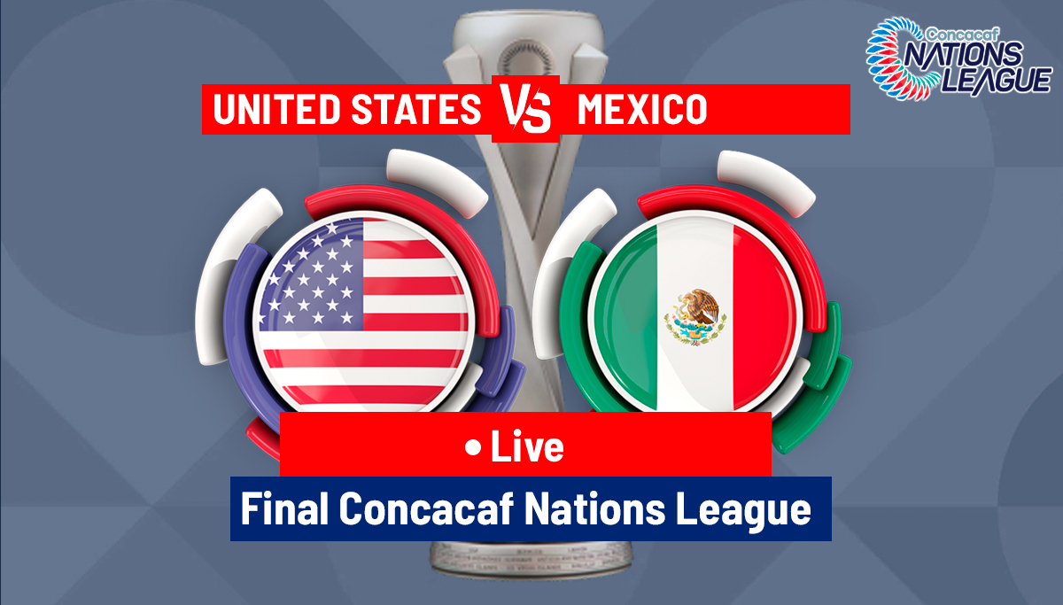 USA vs Mexico in the CONCACAF Nations League final