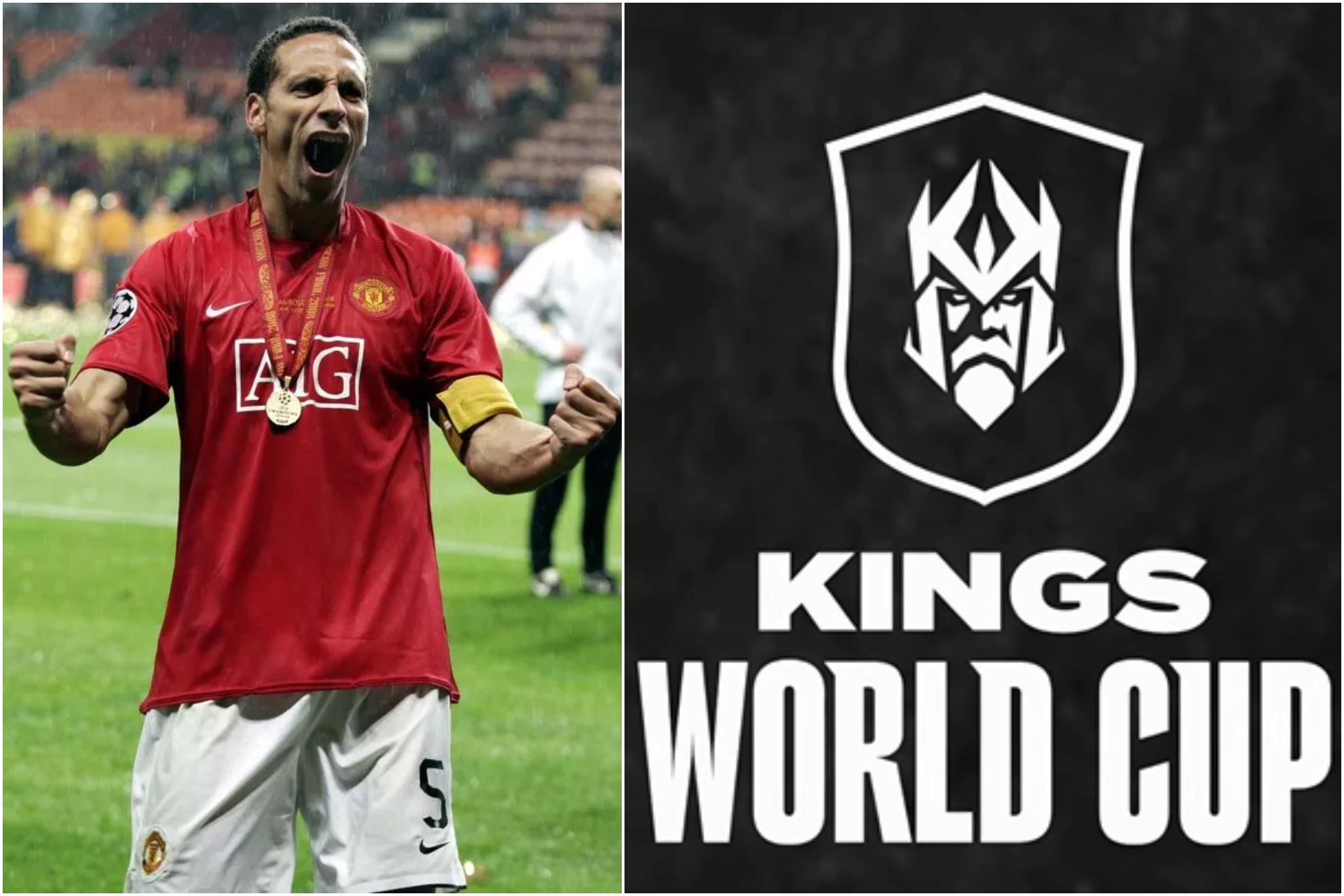 Rio Ferdinand ser copresidente de un equipo en la Kings World Cup