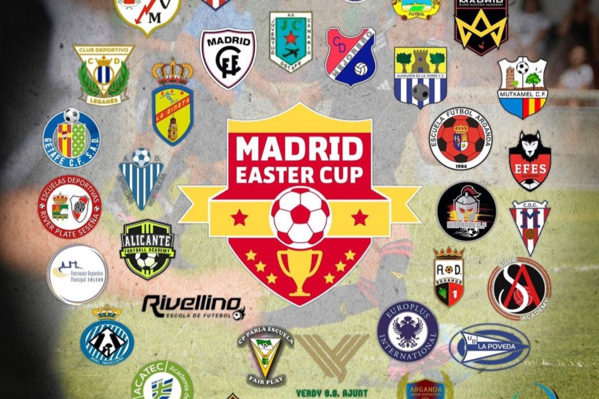 Ms de 1.500 jugadores y 82 equipos participarn en Arganda del Rey en la I Easter Cup esta Semana Santa