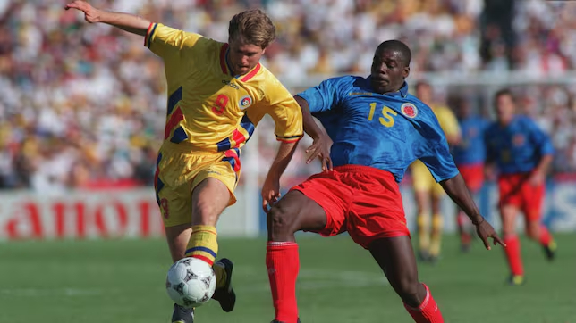 Mundial 1994 Rumanía 3-1 Colombia