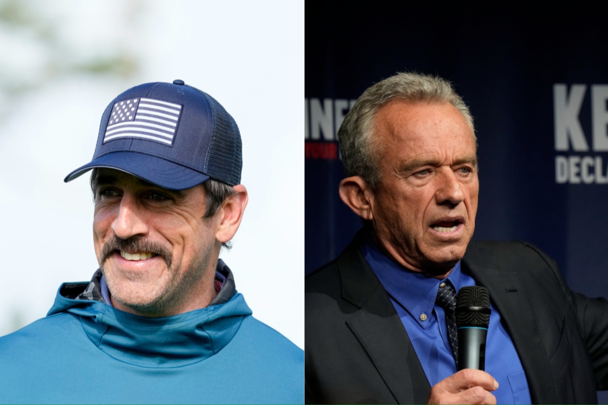 Aaron Rodgers was one of six possibilities for Robert F. Kennedy Jr.