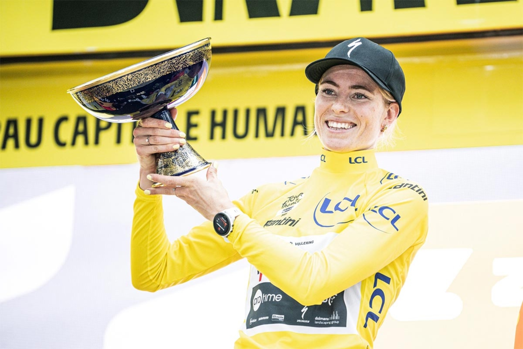 Demi Vollering, ganadora del ltimo Tour de Francia