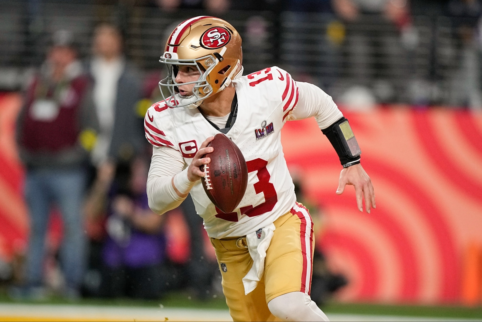 San Francisco 49ers star quarterback, Brock Purdy.