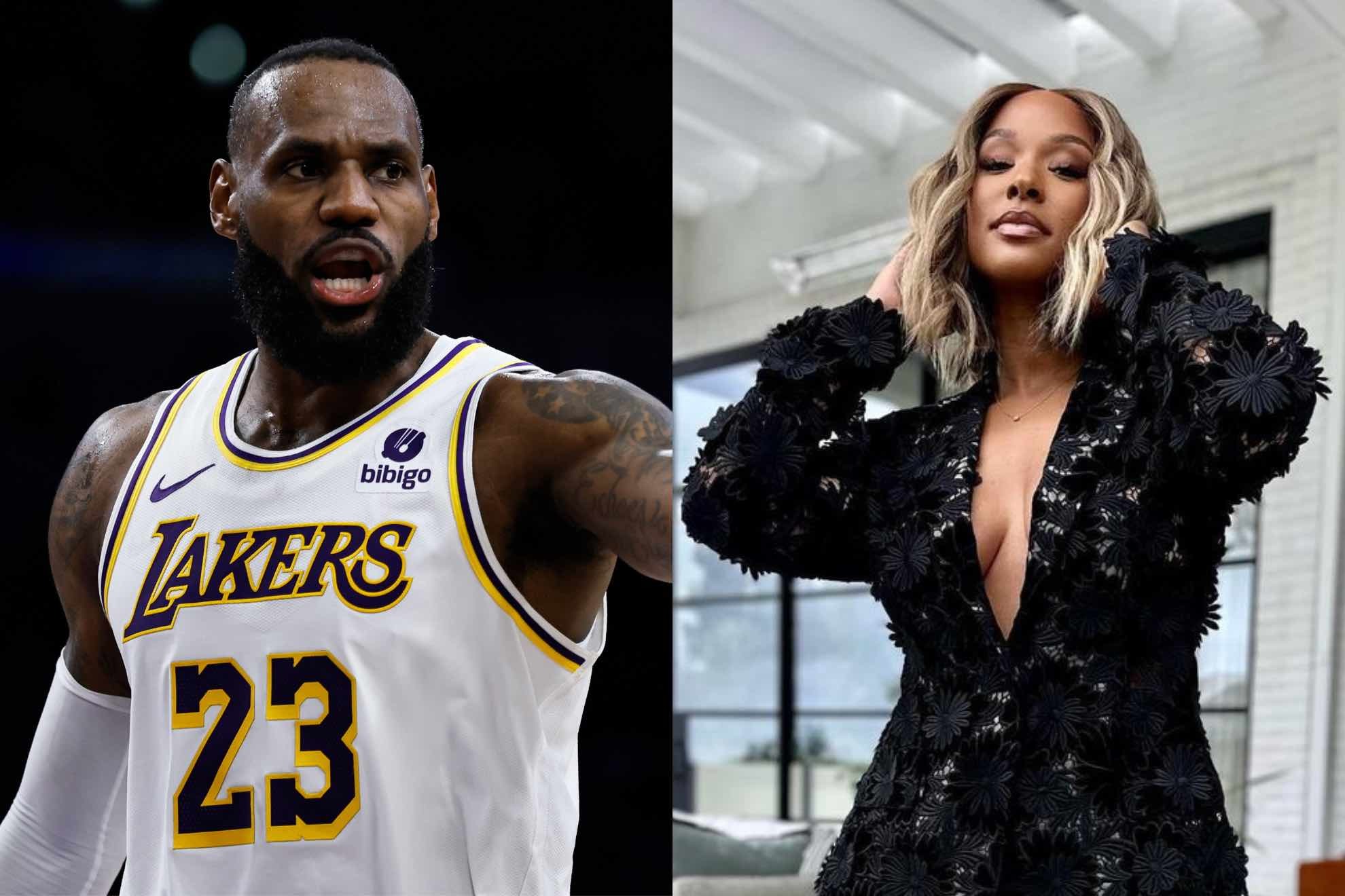 LeBron James needs his wife Savannah to help him relax after games