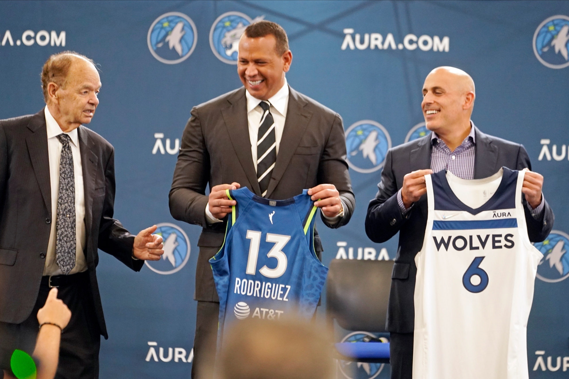 Alex Rodriguez and Marc Lore become part owners of the Minnesota Timberwolves