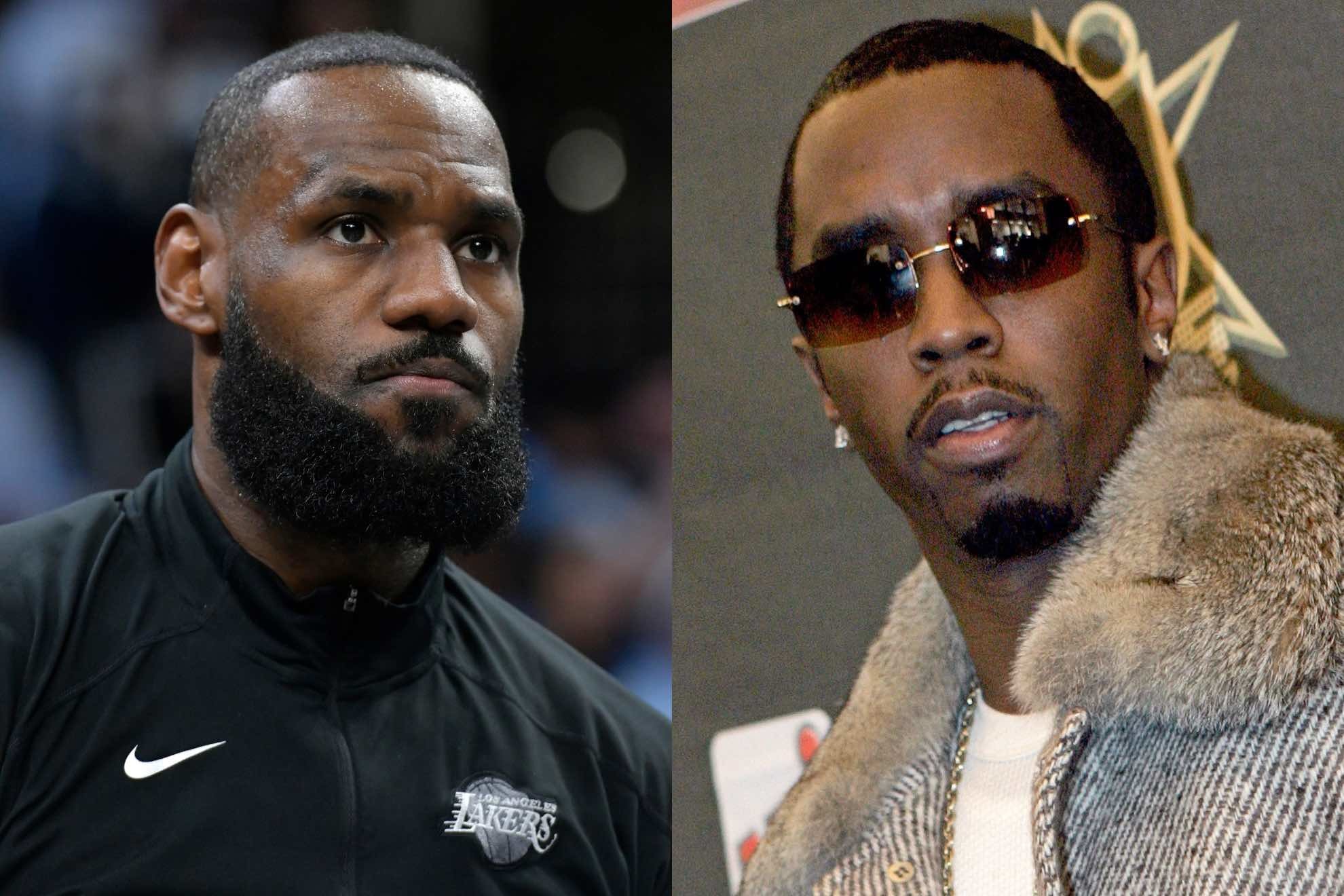 An old video of LeBron James has him caught up in the Diddy scandal