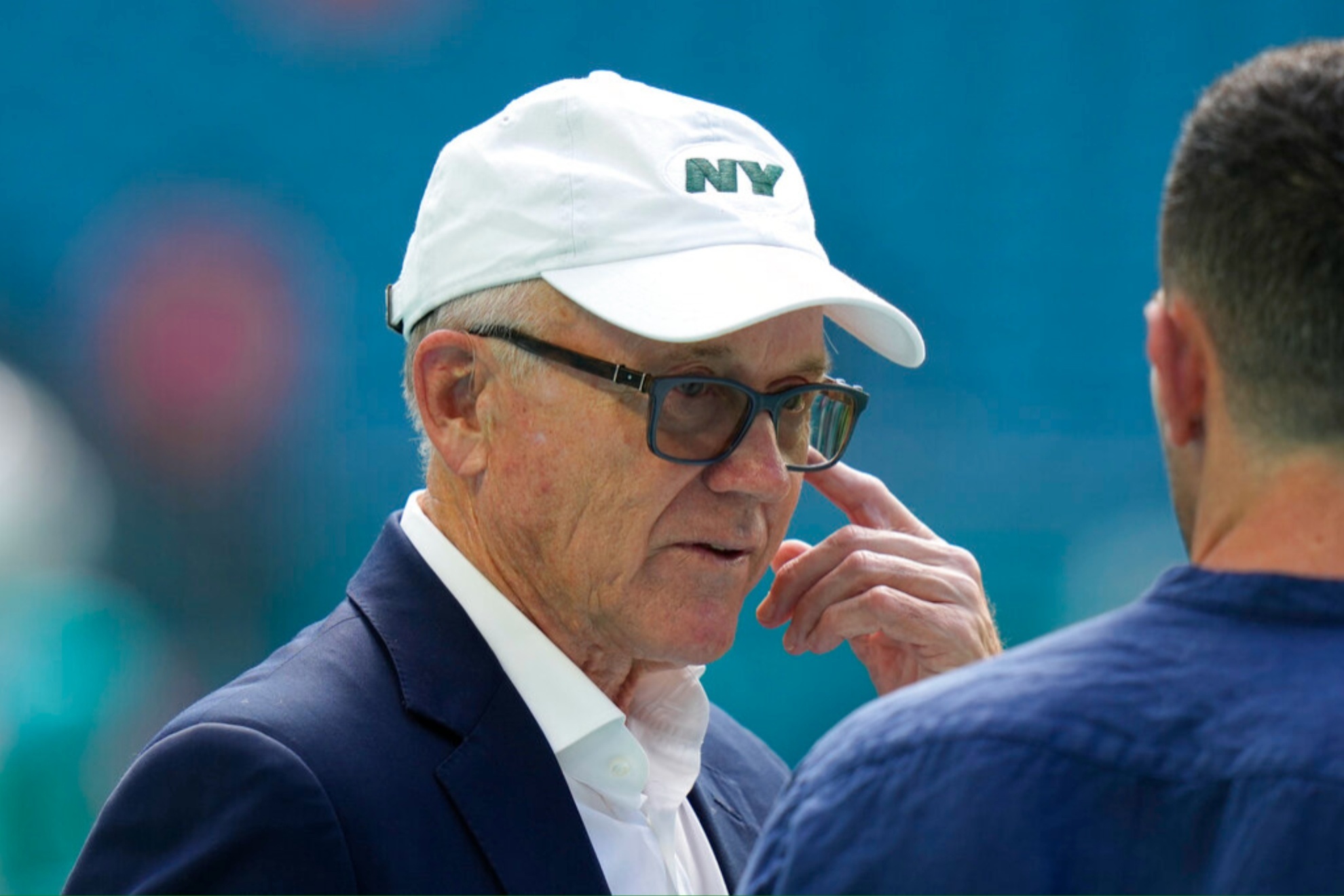 Jets owner Woody Johnson spoke out against a report from NFL Networks Coleen Wolfe on X