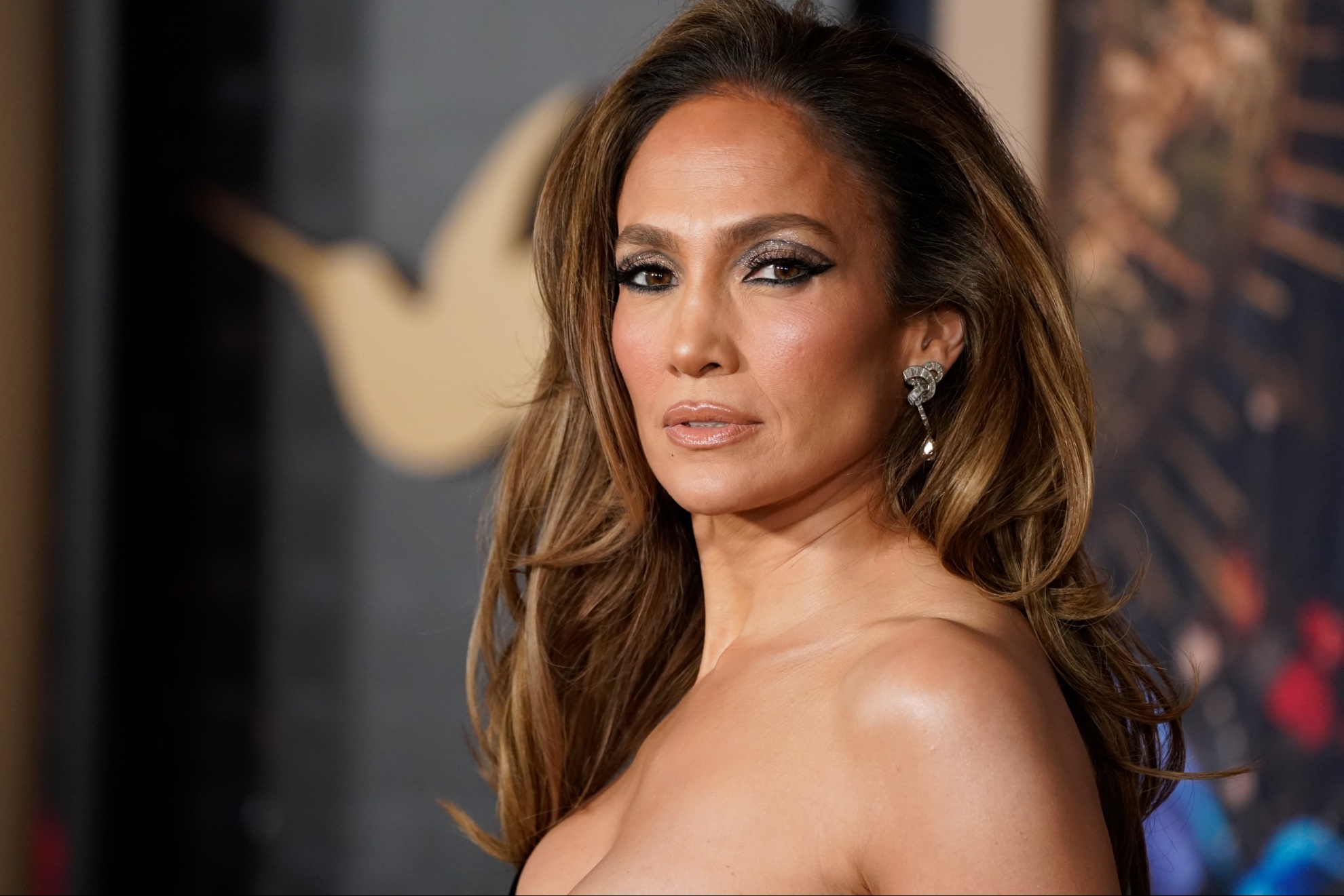 American actress and singer Jennifer Lopez.