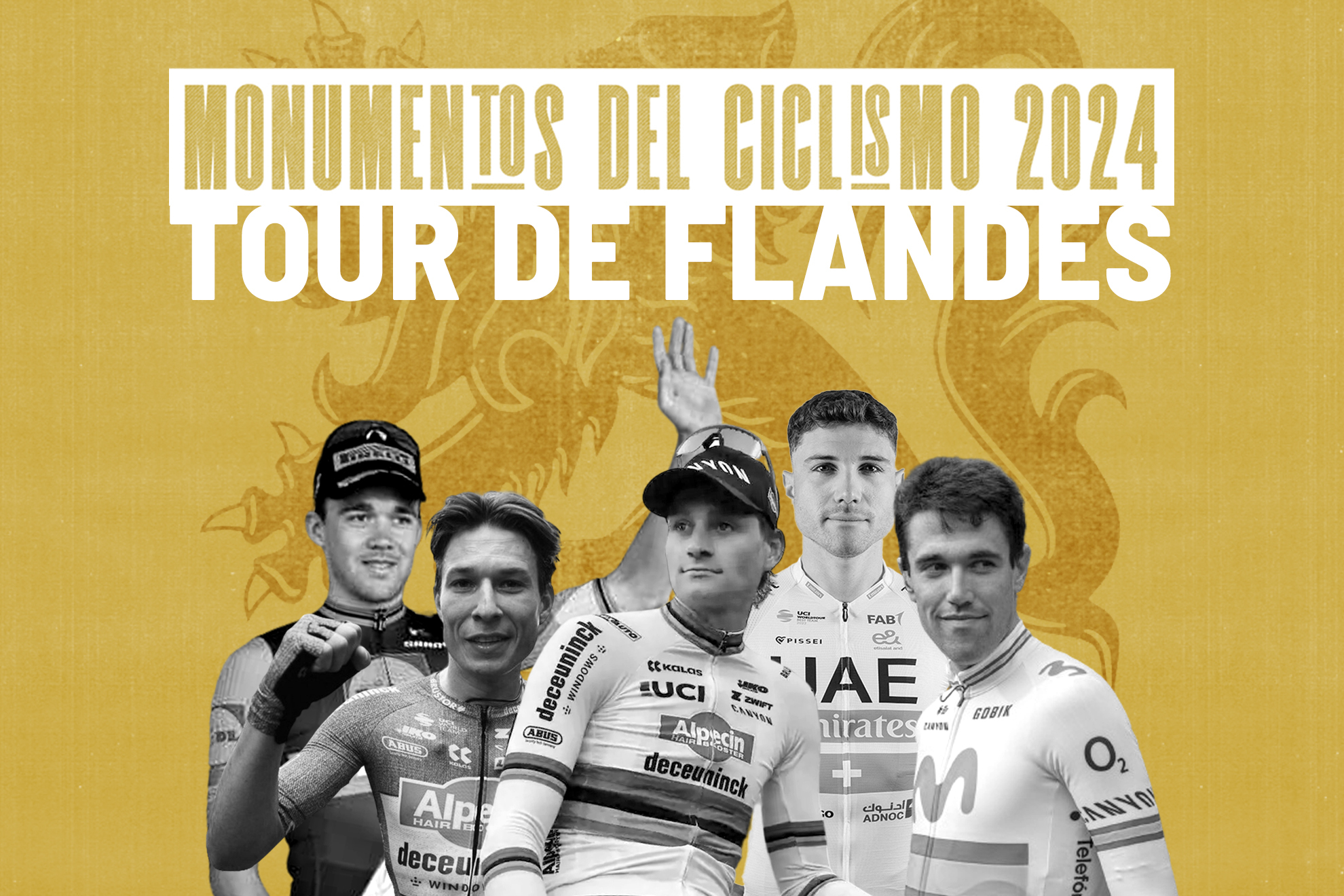 Tour de Flandes 2024: Van der Poel se cita con la historia