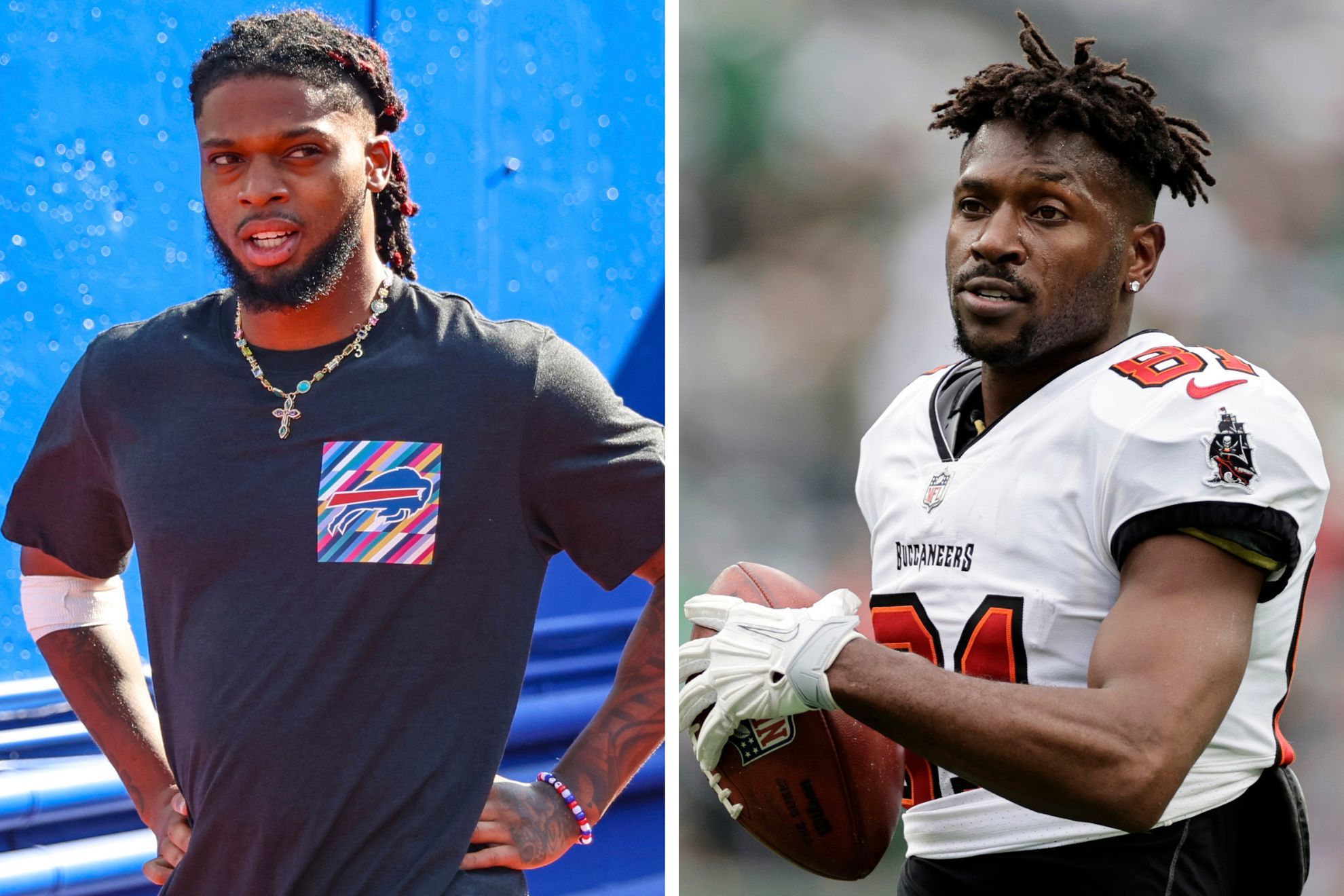Damar Hamlin calls Antonio Brown a clone and exposes his direct messages