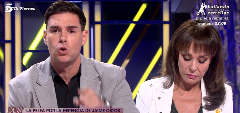 Mara ngeles Grajal y Jacobo Ostos defienden la figura de Jaime Ostos: "Nos tiene que dar igual lo que digan"