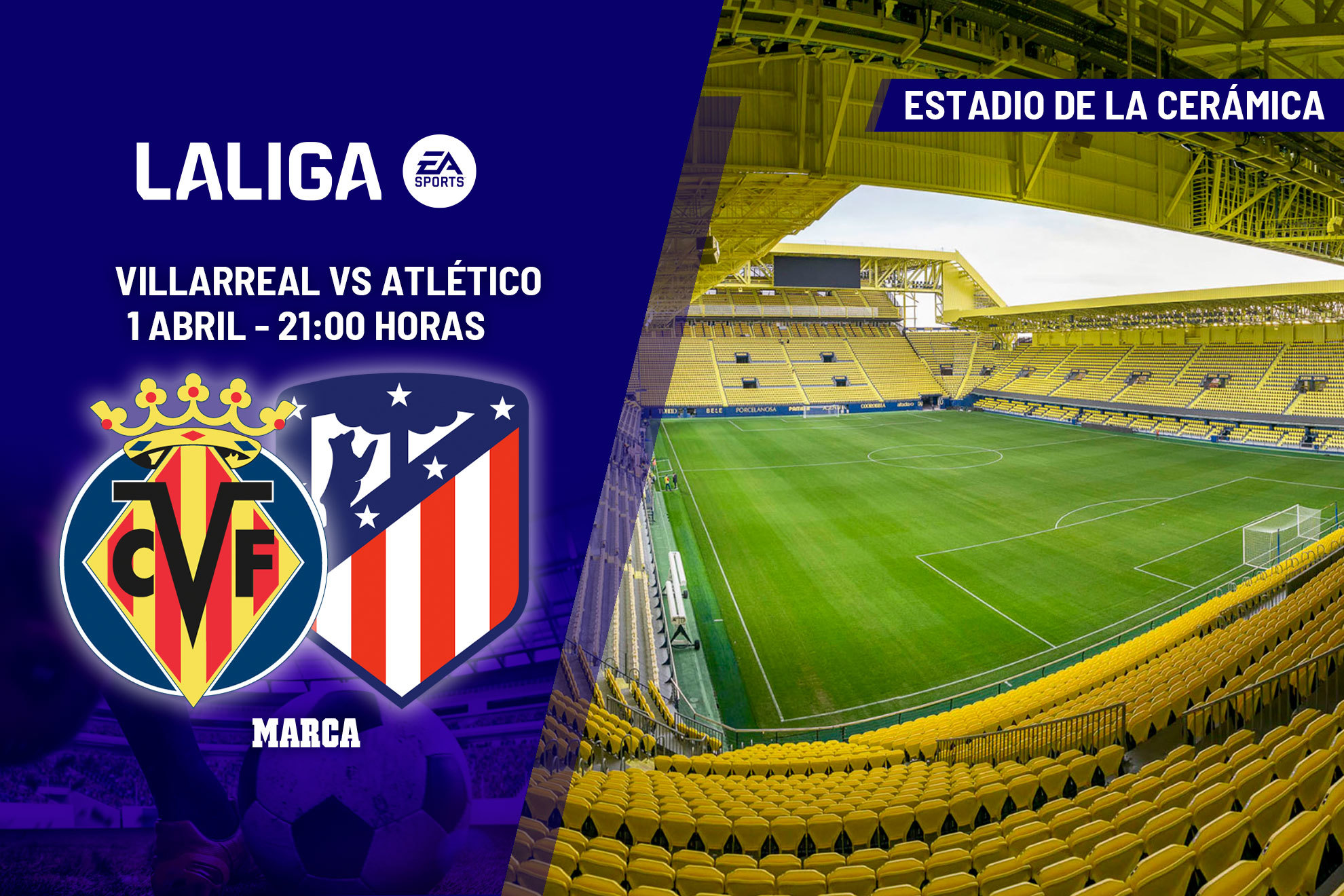 Alineaciones confirmadas del Villarreal - Atltico de Madrid hoy, partido de la jornada 30 de LaLiga EA Sports