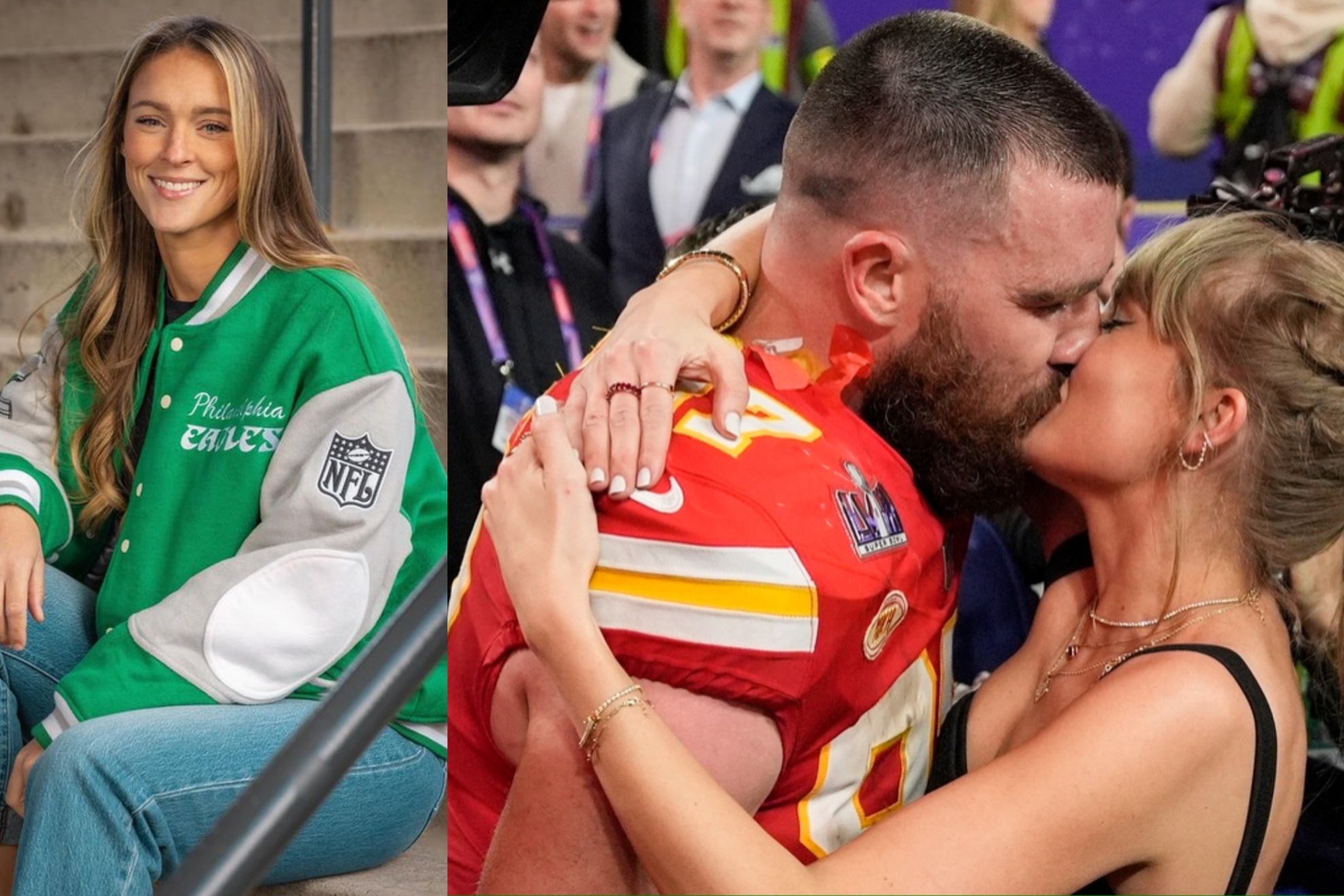 Kylie Kelce and her family are always rooting for Travis and Taylors romance.