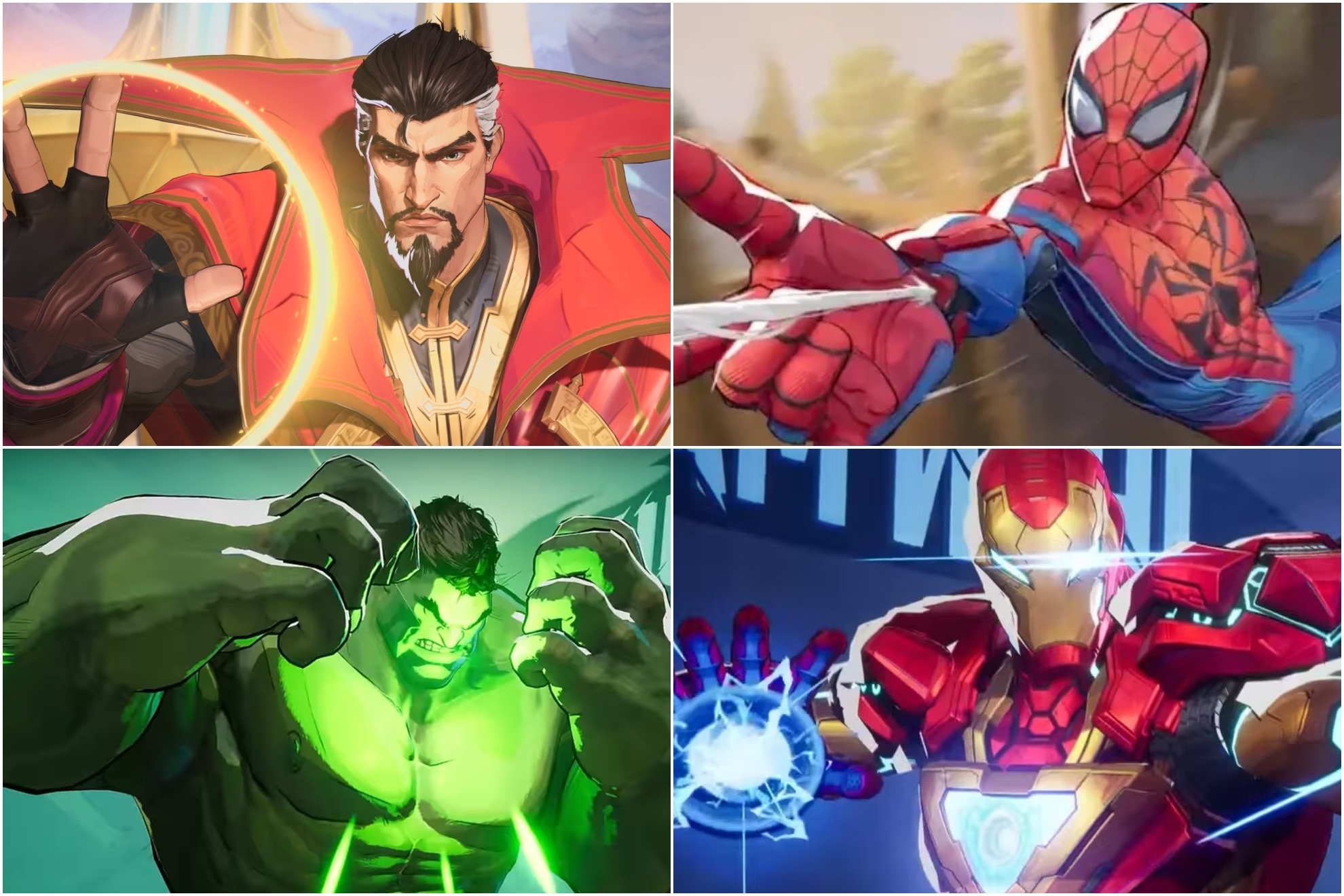 Todos los personajes confirmados del Marvels Rivals: Hulk, Iron Man, Spider Man...