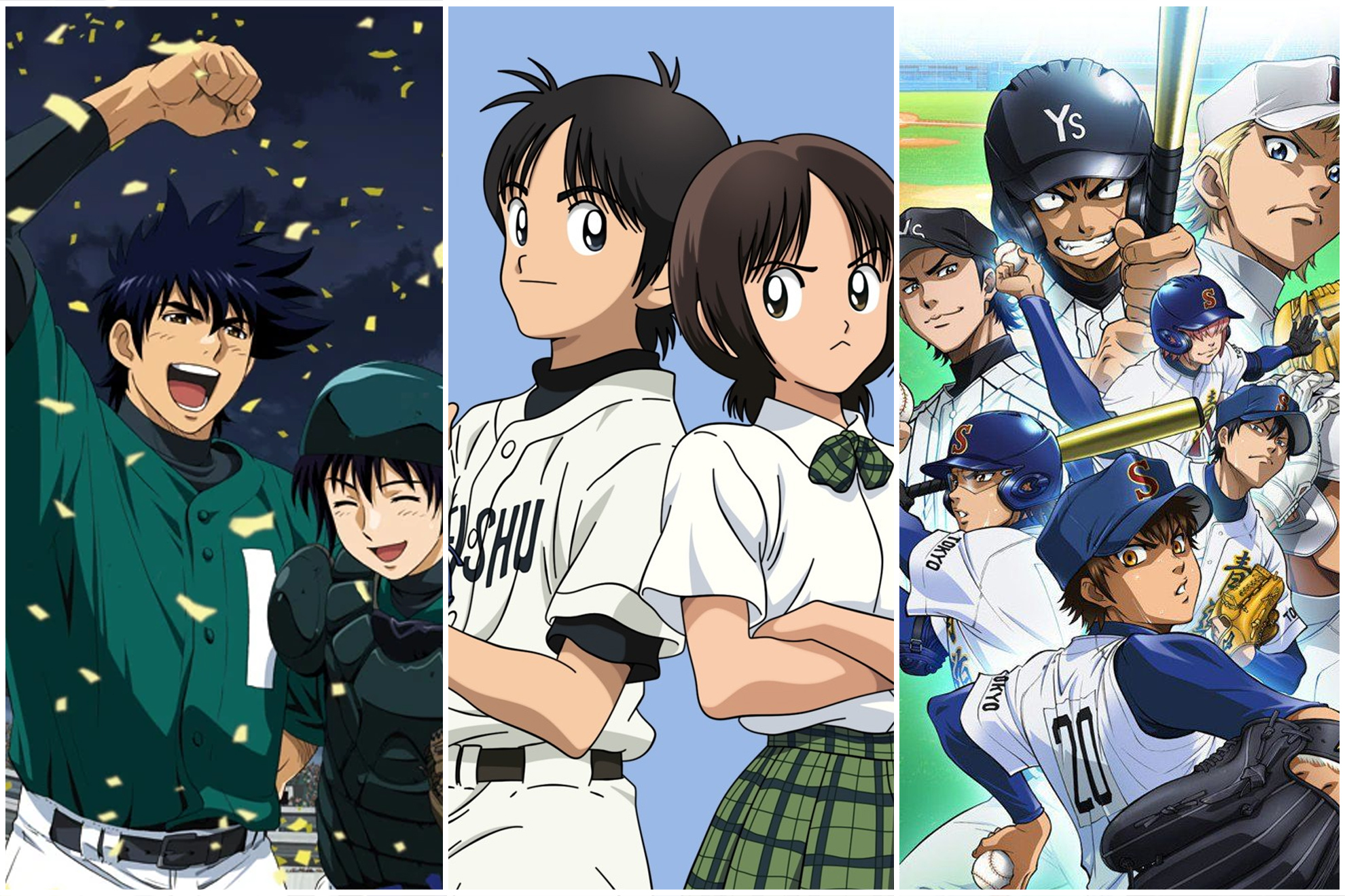 Estas son las mejores series anime de bisbol: Cross Game, Major, Diamond no Ace...