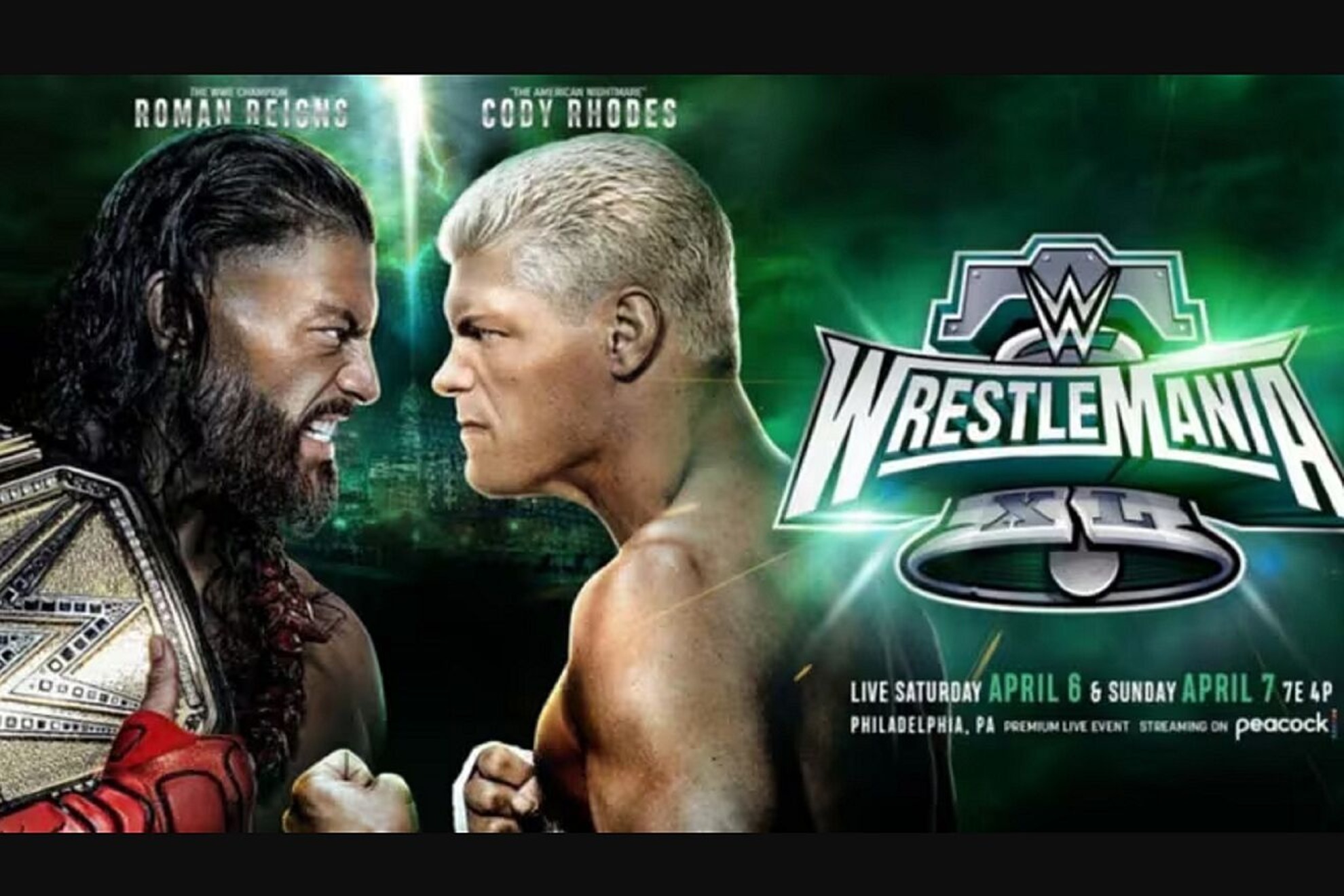 WrestleMania XL will be held April 6-7 in Philadelphia.