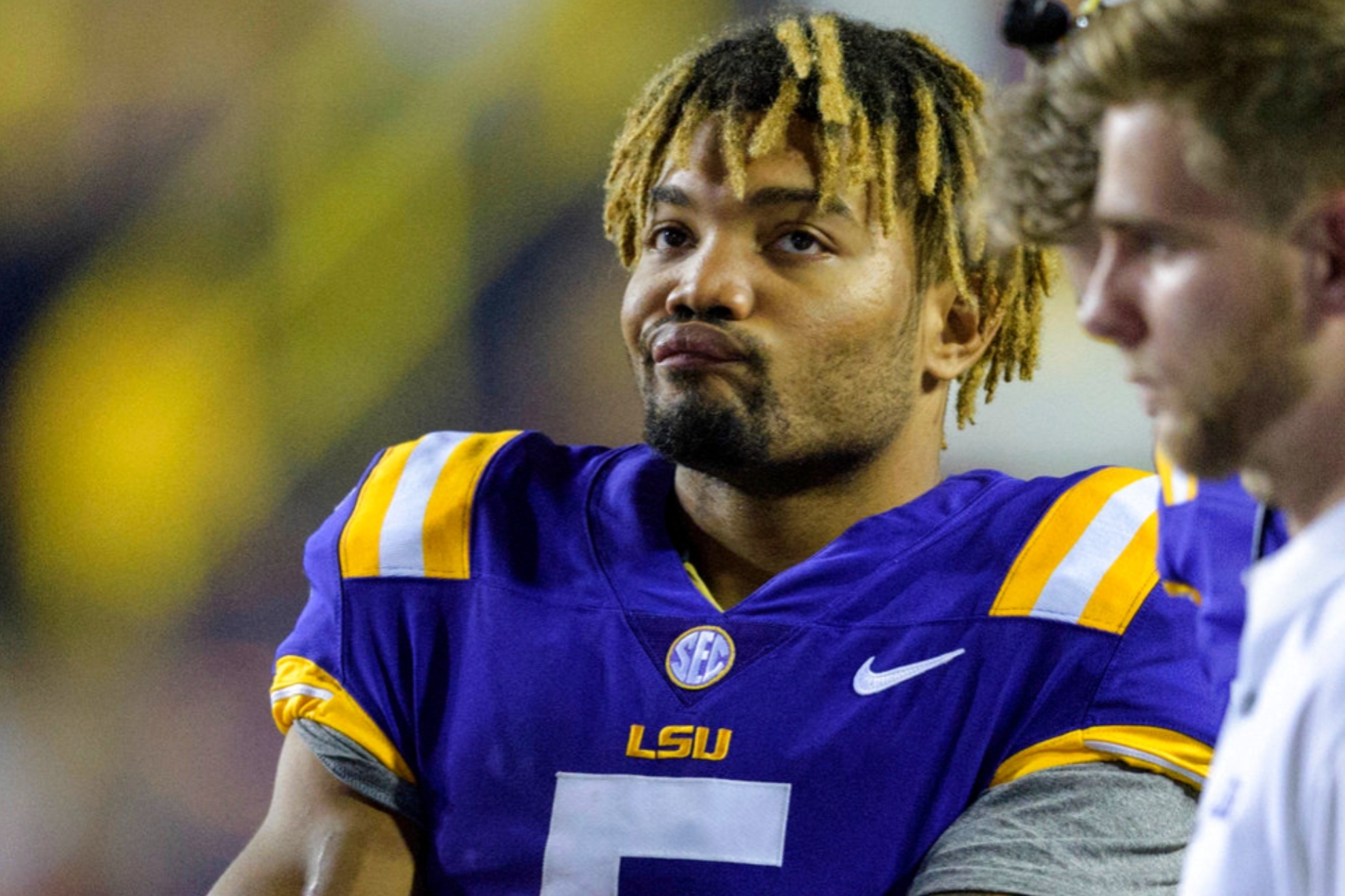 Derrius Guice was accused but never charged of rape during his time with LSU