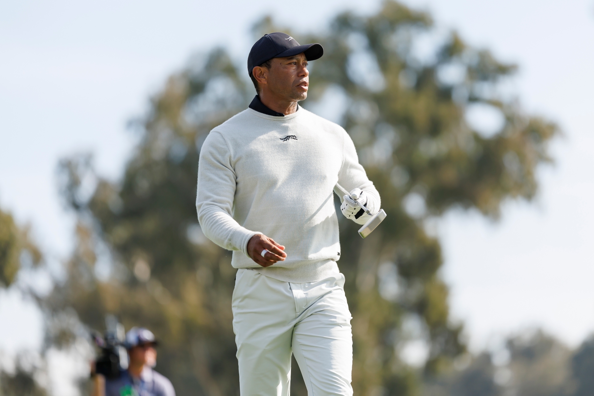 Tiger Woods at a golf tournament
