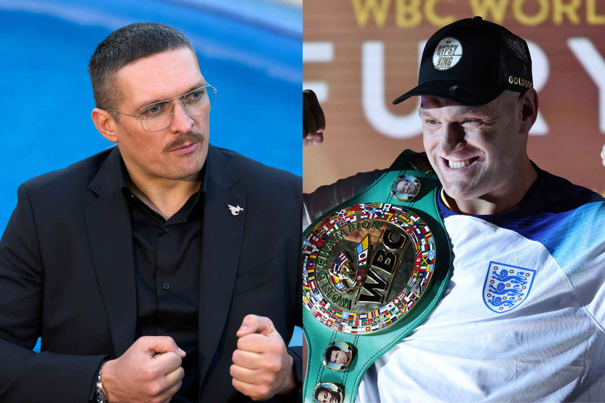 Oleksandr Usyk and Tyson Fury are set to fight on May 18.