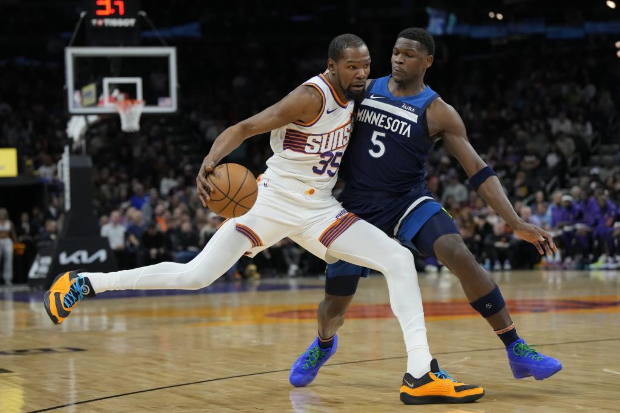 Como un tiro a Playoffs: los Phoenix Suns y Kevin Durant asustan a la NBA