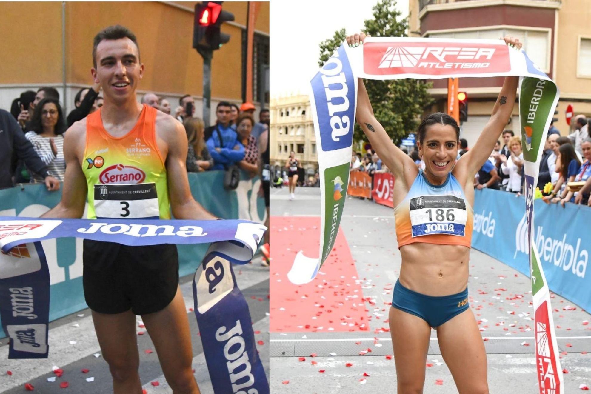 Lidia Campo y Miguel Baidal, campeones de Espaa de 10 km en ruta