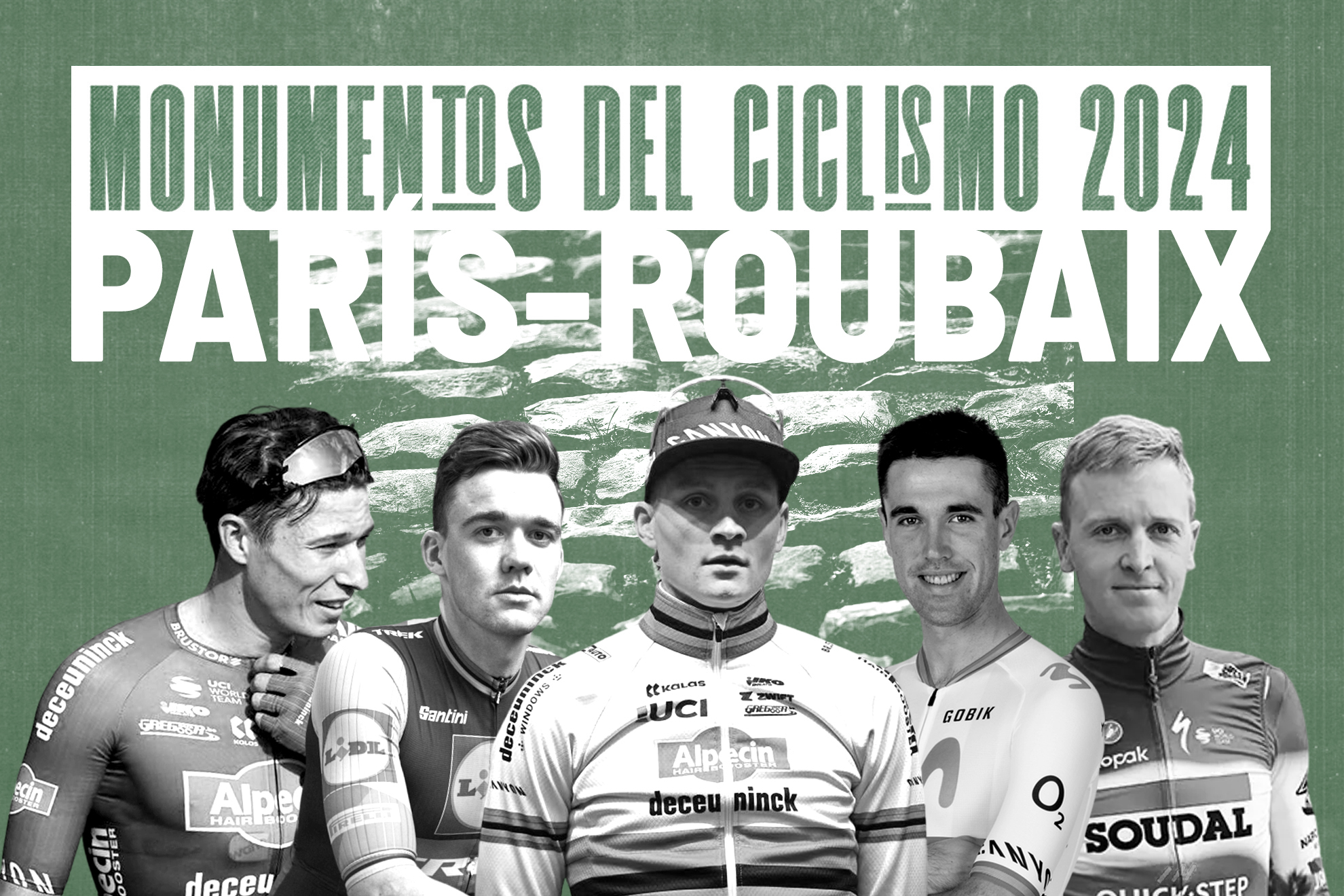 Pars - Roubaix 2024, en directo | Clsica ciclista con Van der Poel y Pedersen hoy en vivo
