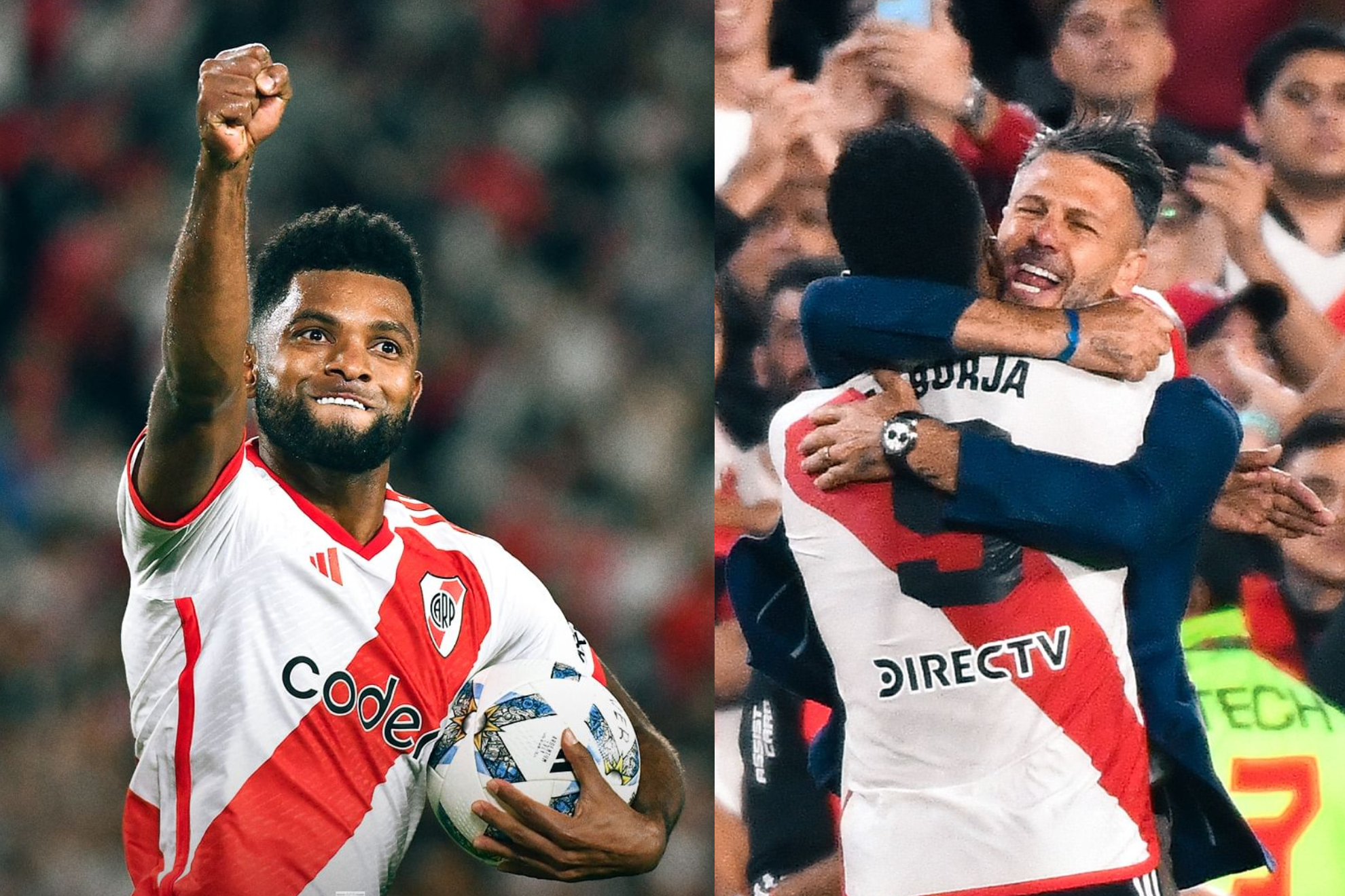 Doblete de Miguel Borja y declaraciones sobre Demichelis en River Plate vs. Rosario Central (Instagram: River Plate)