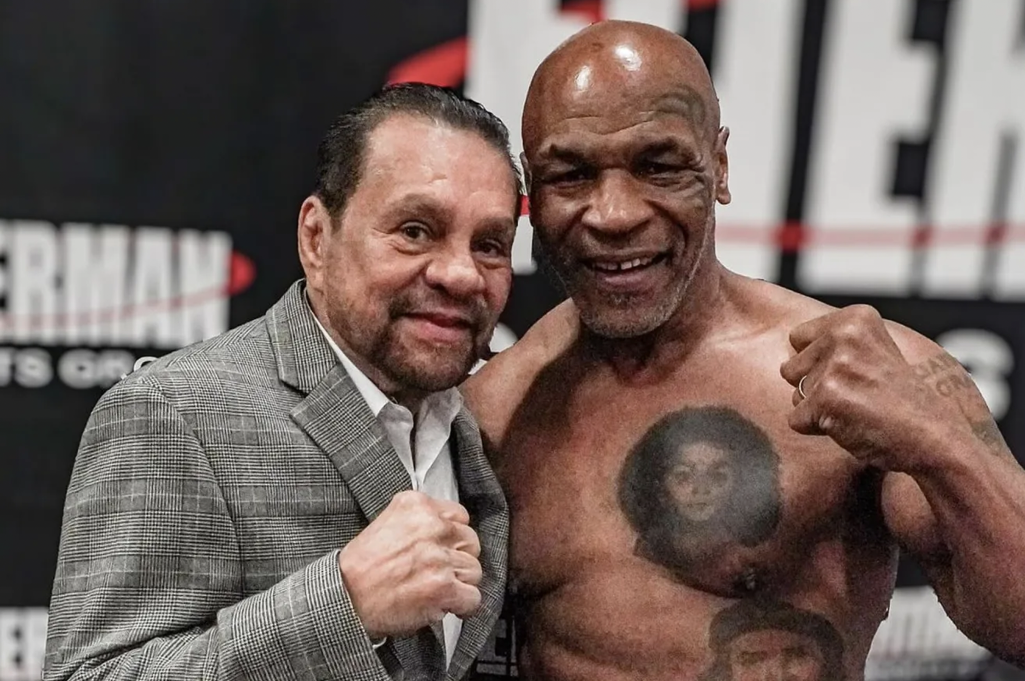 Roberto Duran and Mike Tyson