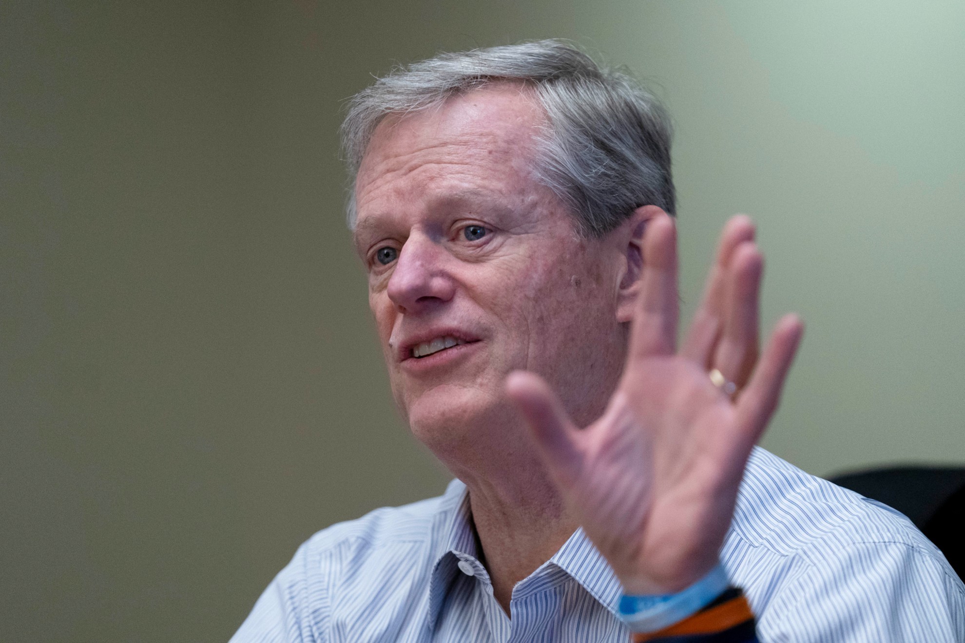 NCAA president Charlie Baker shares concerns about betting and Caitlin Clark