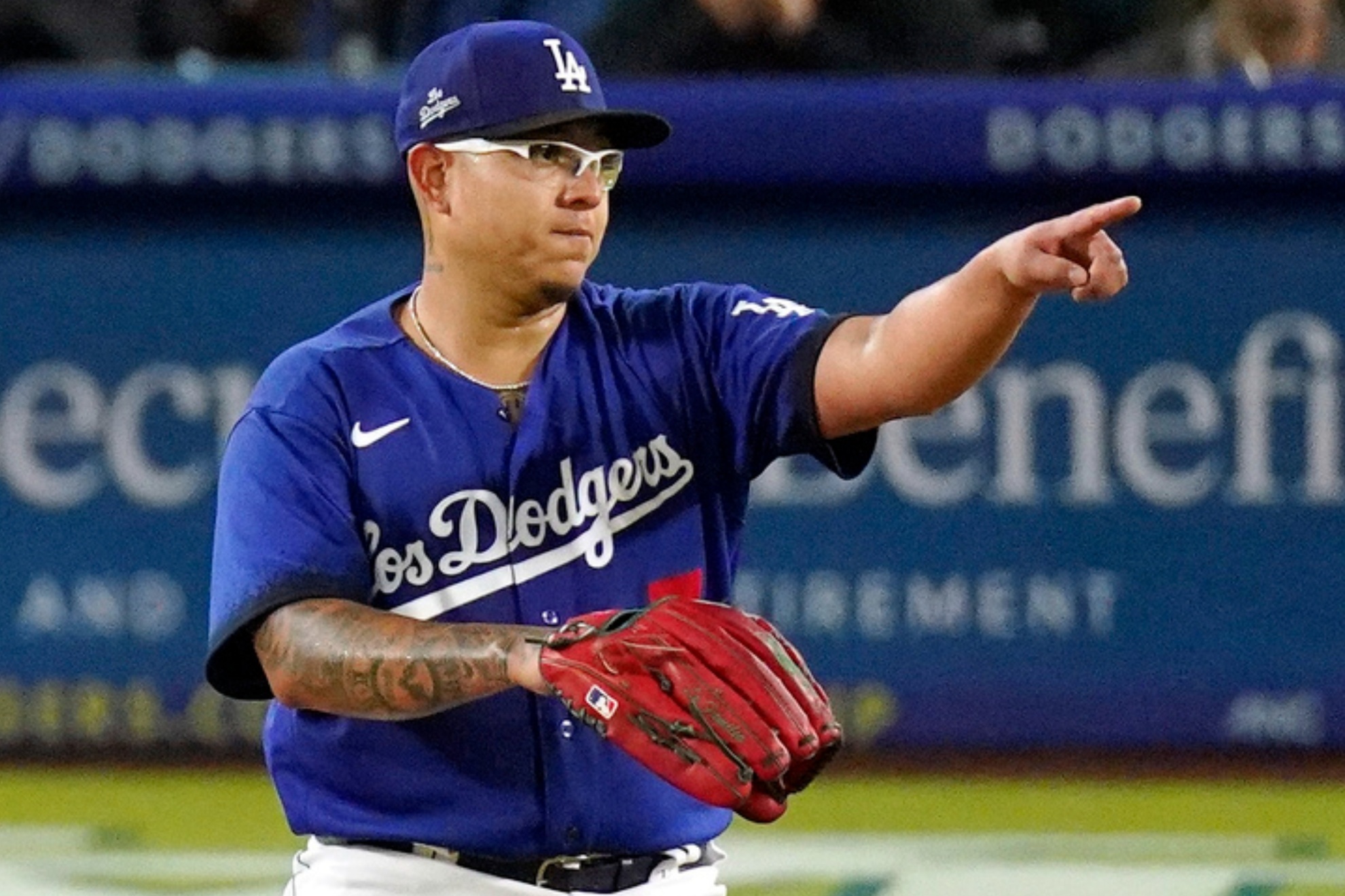 Julio Urias was arrested in September after a domestic abuse incident involving his wife