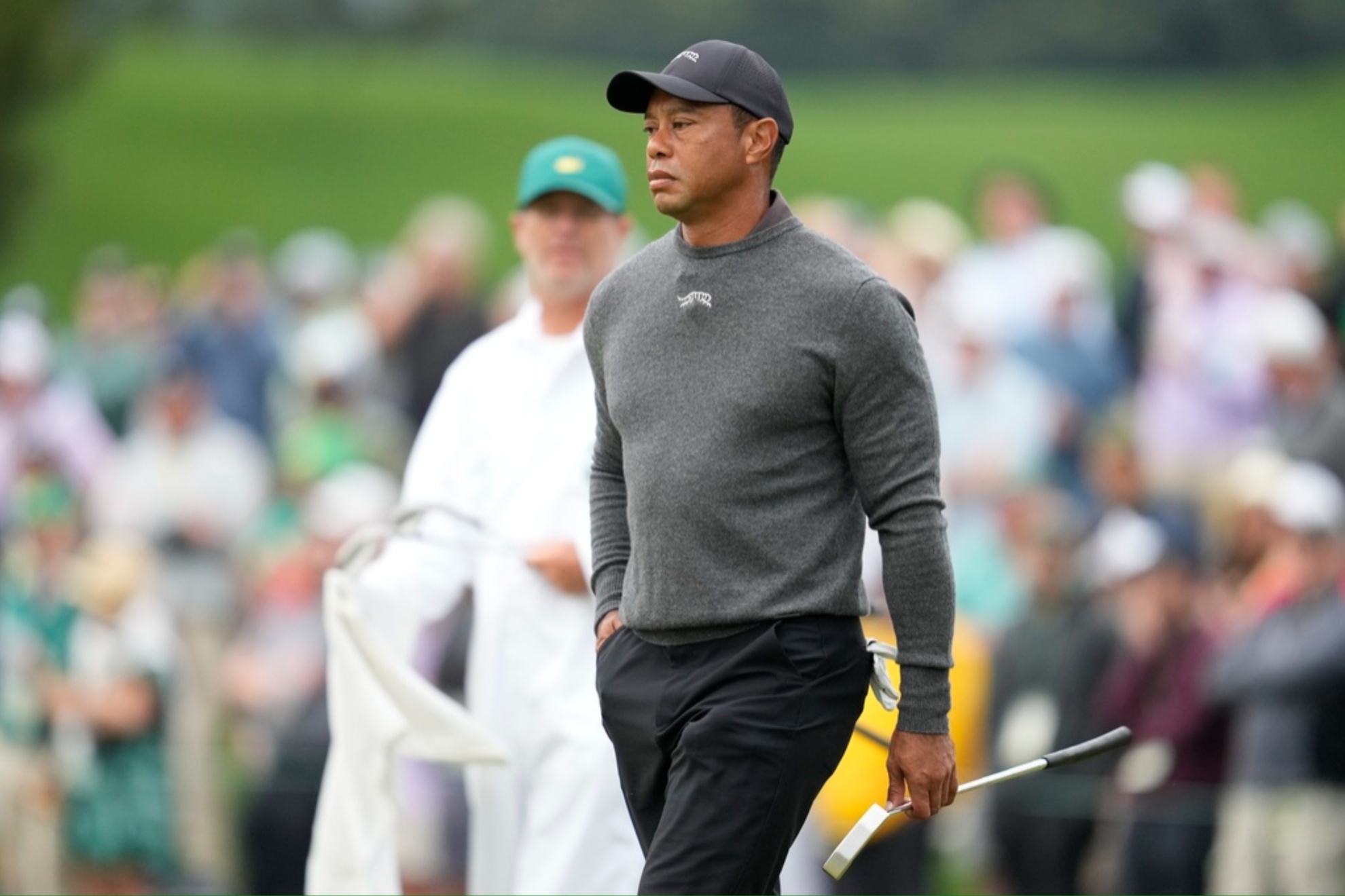 Tiger Woods has only played 24 holes of golf in PGA Tour events so far this season