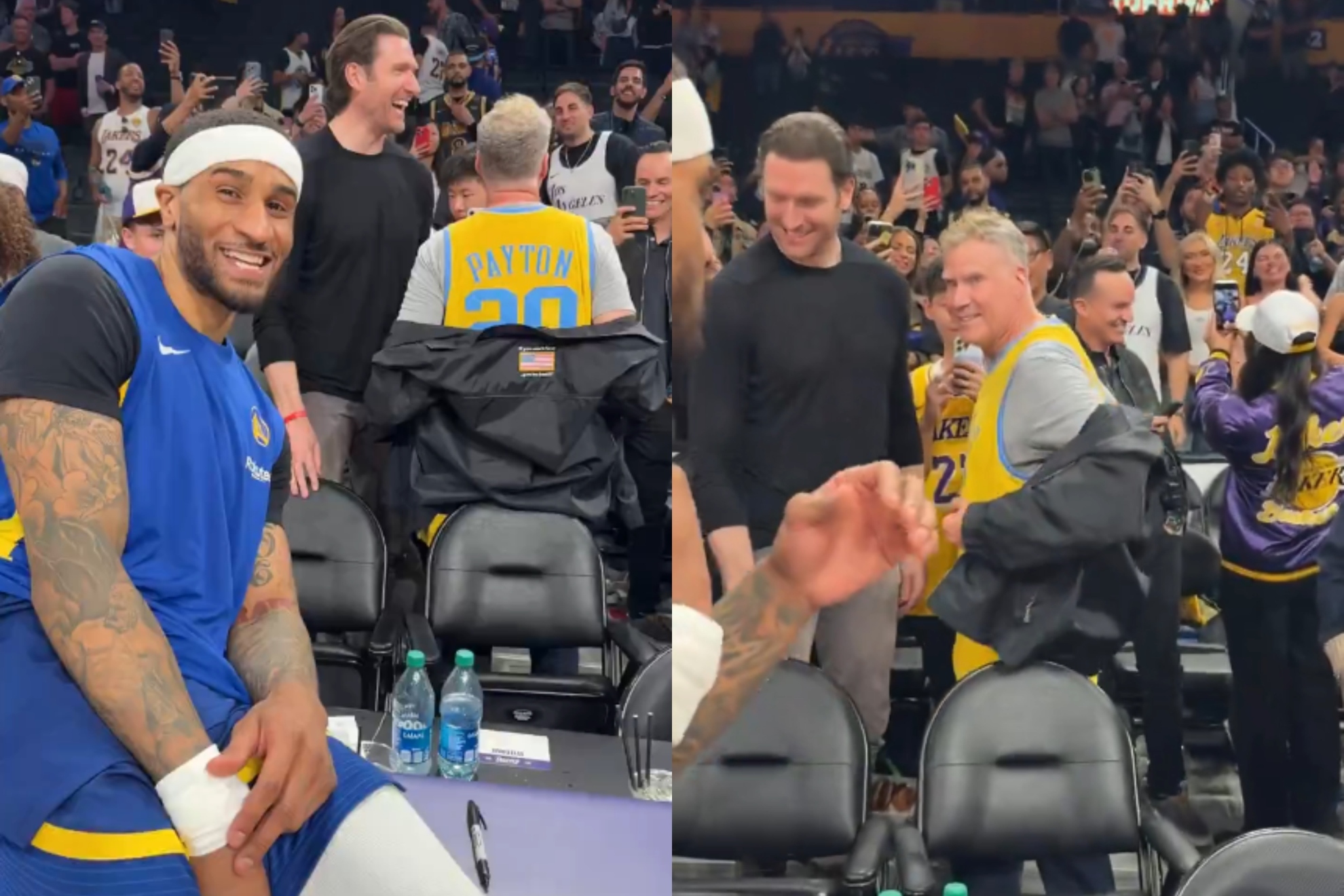 Will Ferrell adds new jersey to collection amidst Warriors victory