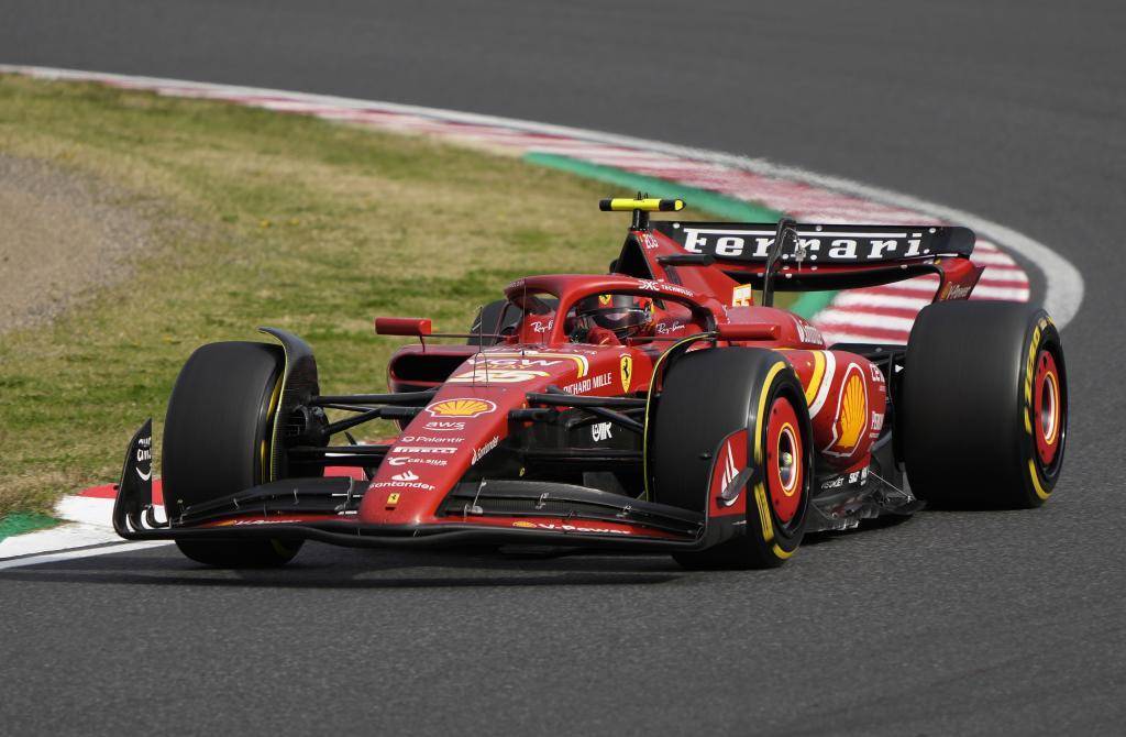 Carlos Sainz, en el pasado Gran Premio de Japn