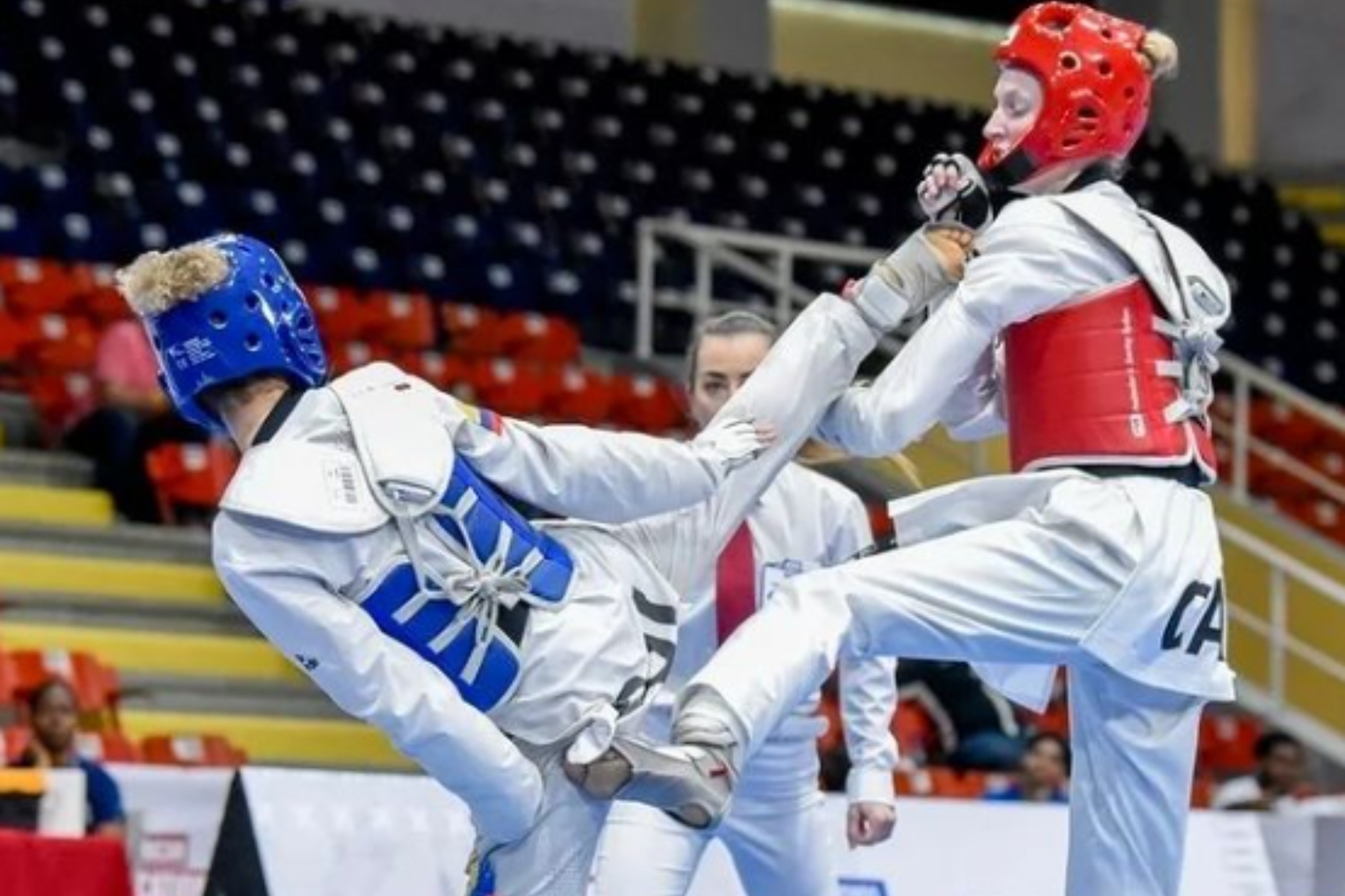 La Federacin Colombiana de Taekwondo reclama por la injusticia en el clasificatorio a Olmpicos con Andrea Ramrez.