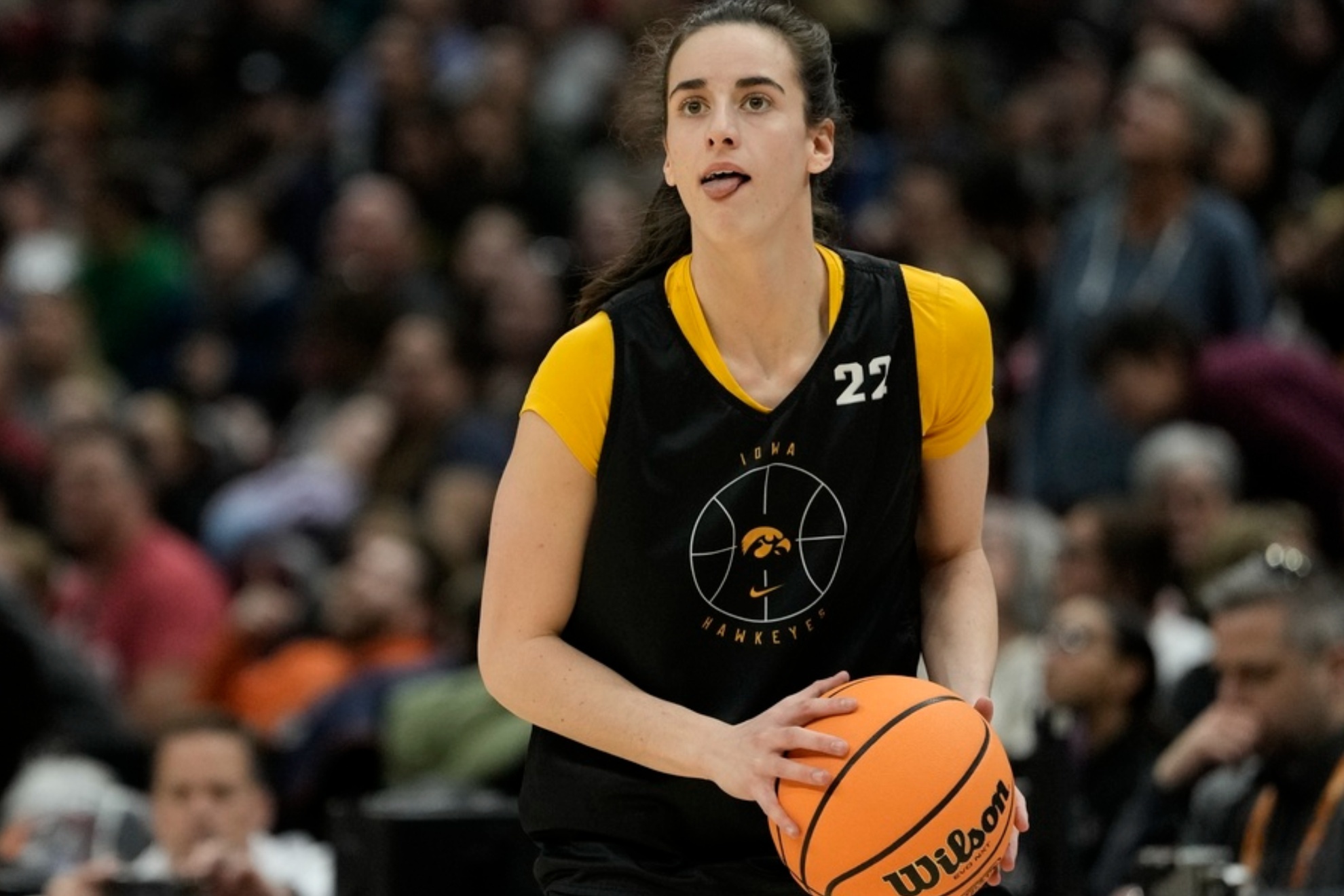 Caitlin Clark is projected to be the #1 pick of the WNBA Draft