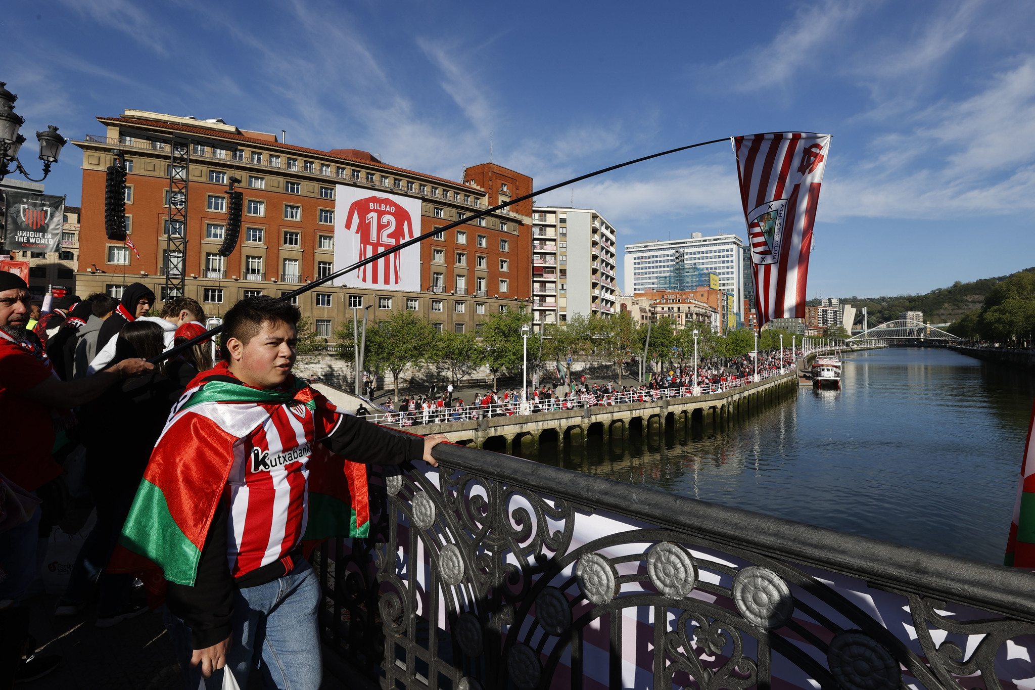 As� vivimos la celebraci�n del Athletic, en La Gabarra: Bilbao se rinde a los campeones de Copa del Rey