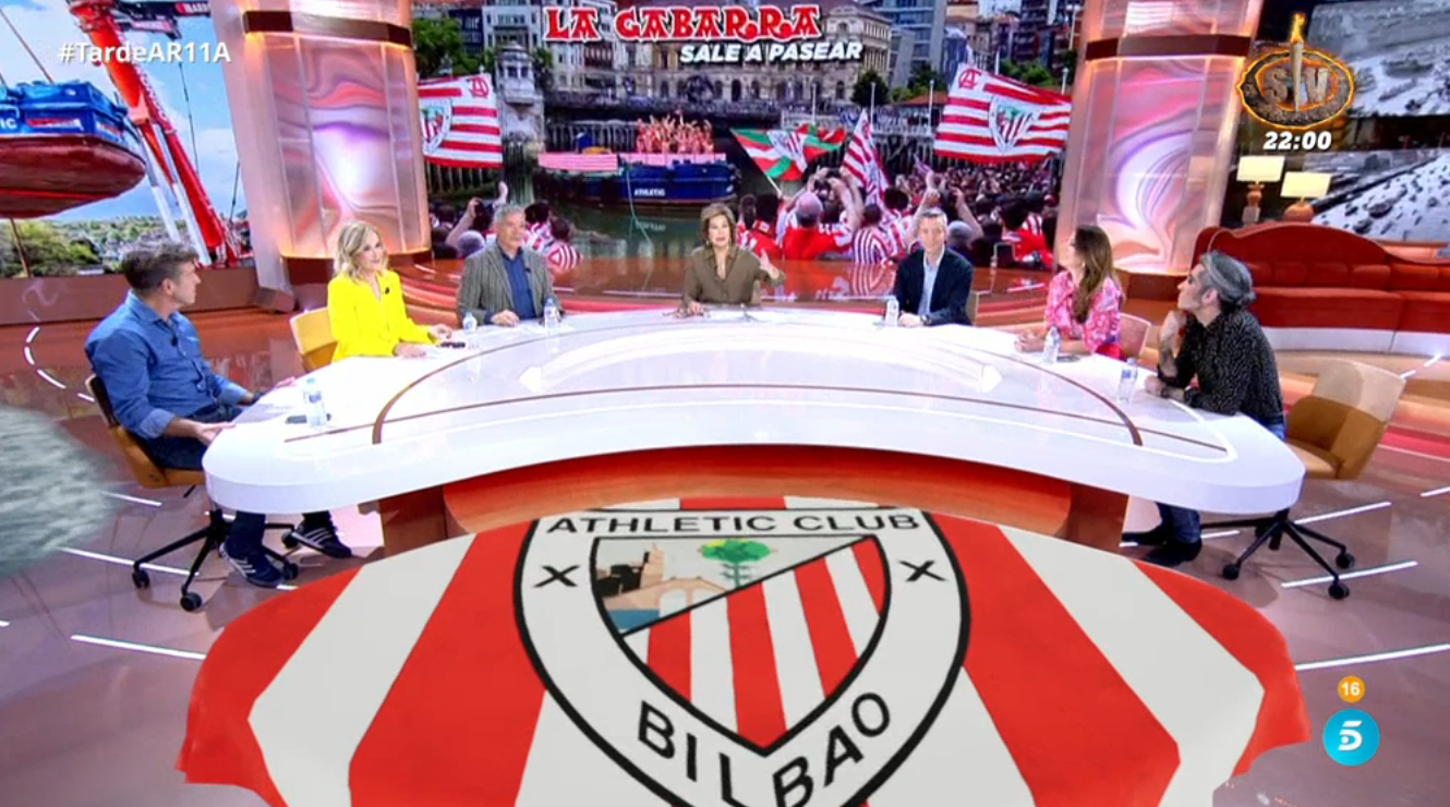 La pulla de Ana Rosa Quintana en la celebracin de Copa del Athletic: "Campeones de Copa... del Rey"