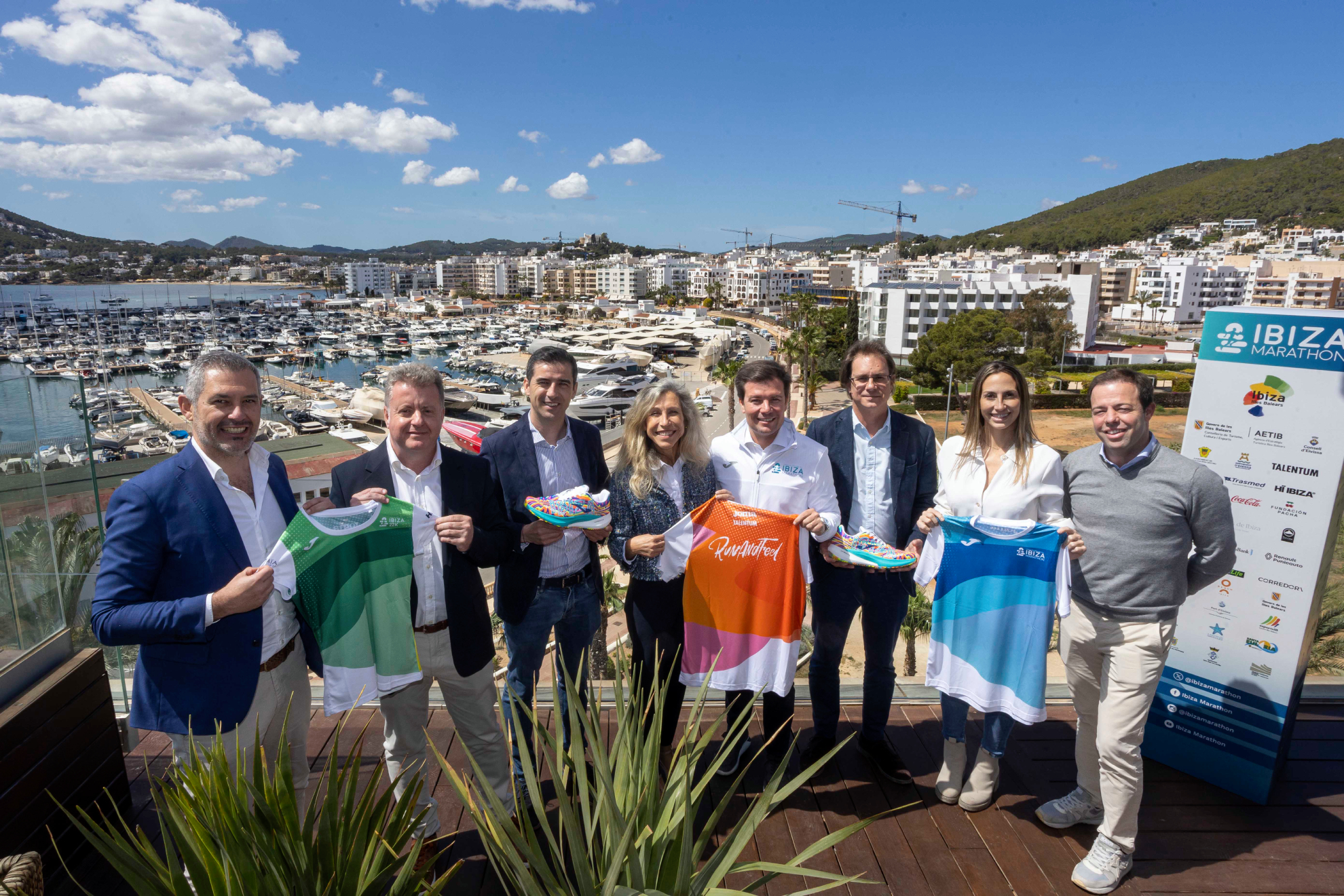 Presentacin oficial Santa Eulria Ibiza Marathon 2024.