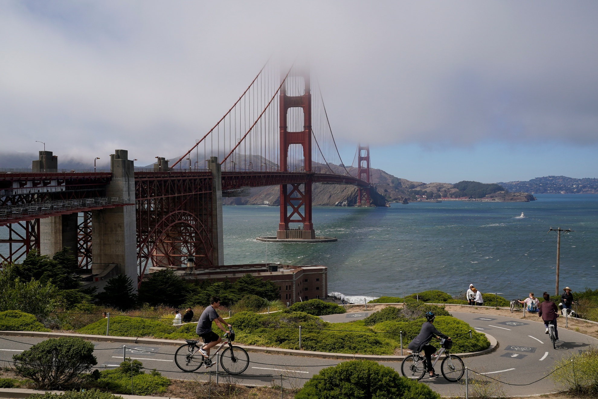 Image of San Franciscos Golden Gate Bridge