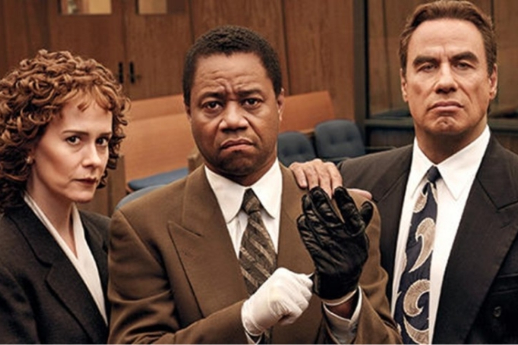 Image of the American Crime Story show on O.J. Simpson