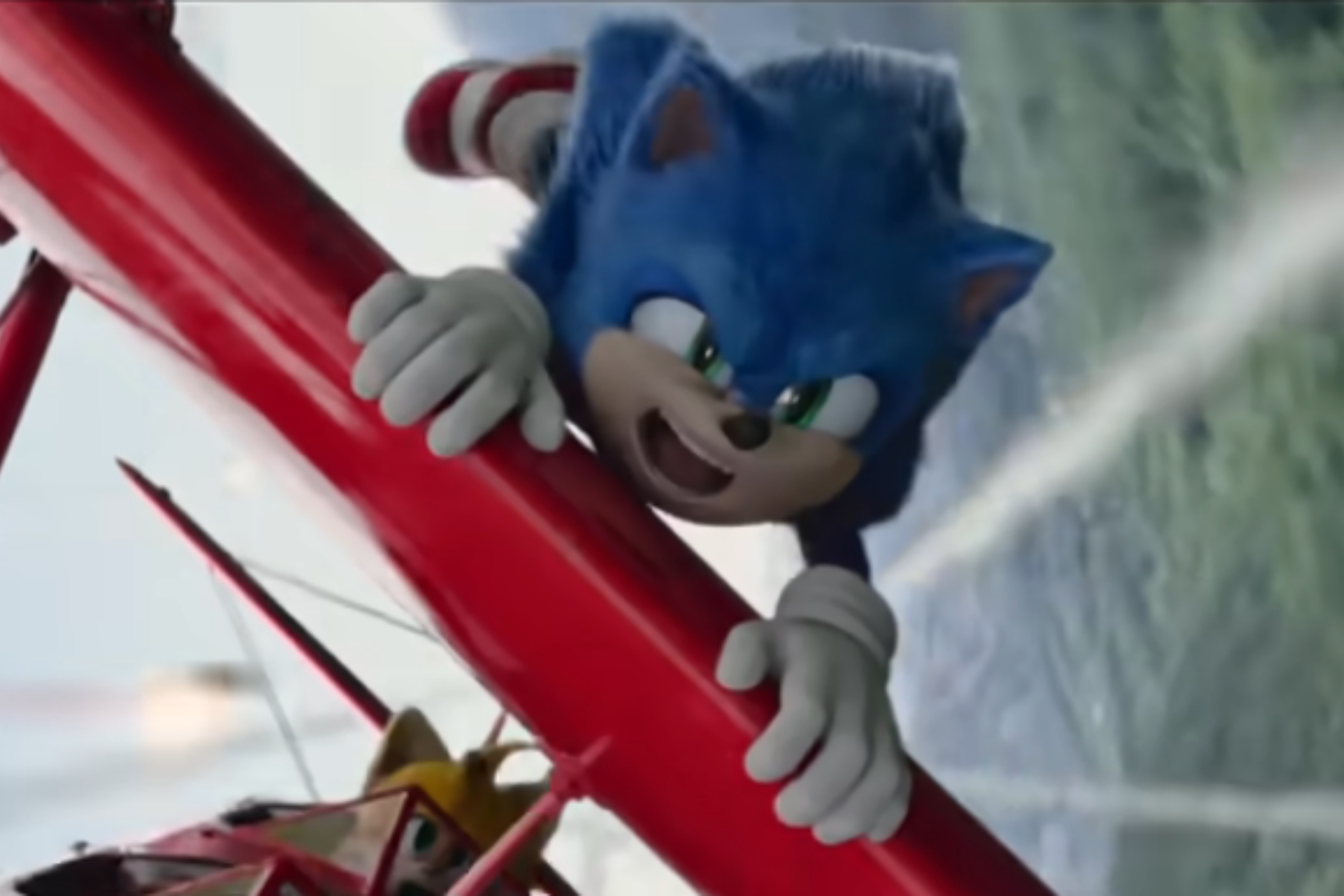 Sonic en una imagen de la segunda pelcula. PARAMOUNT