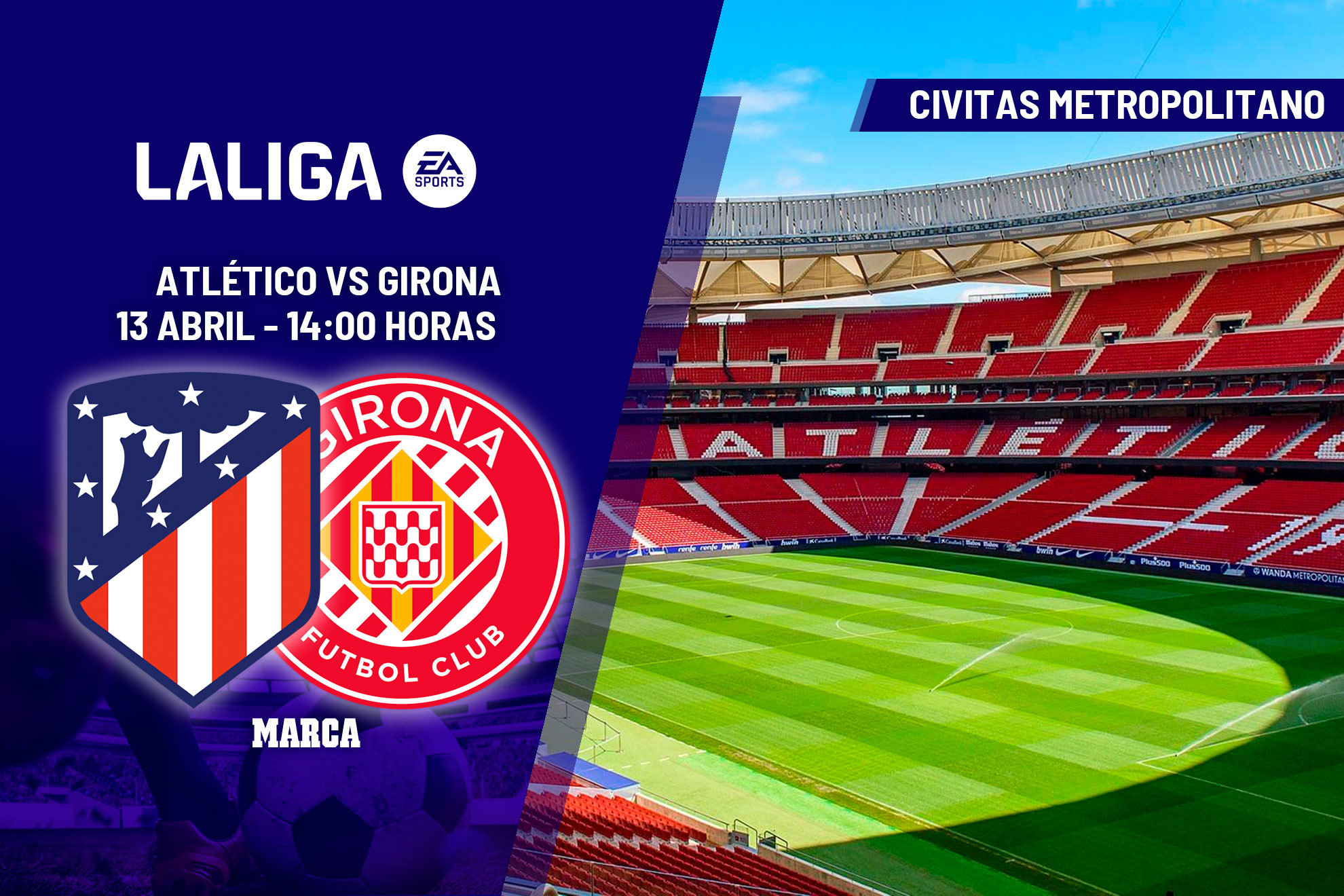 Atltico - Girona, en directo | LaLiga EA Sports hoy, en vivo