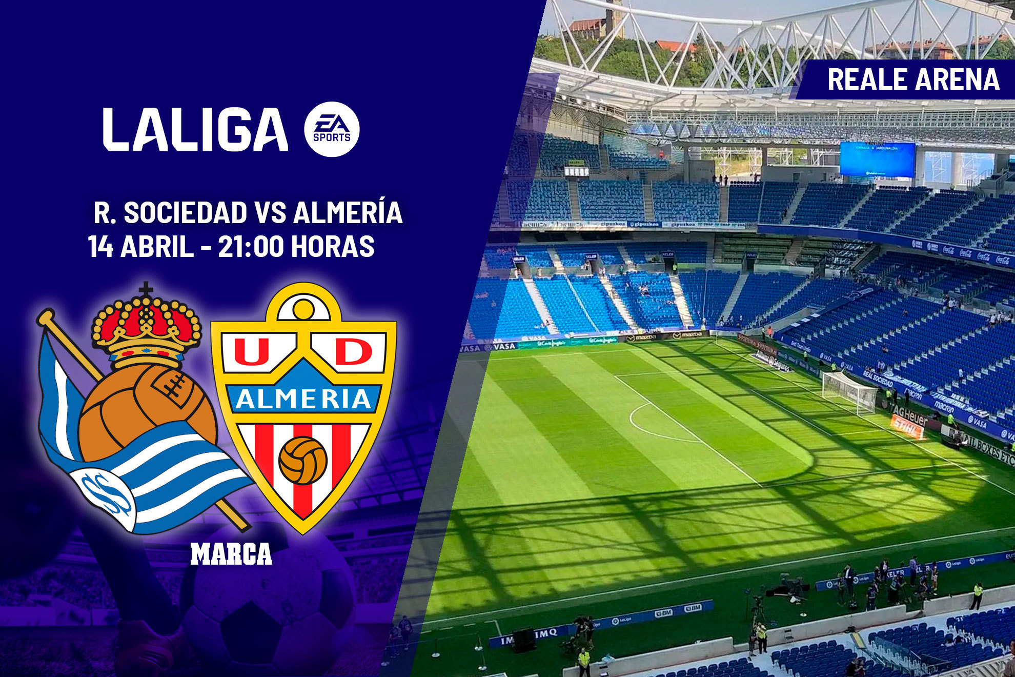 Real Sociedad - Almer�a: resumen, resultado y goles del partido de LaLiga EA Sports