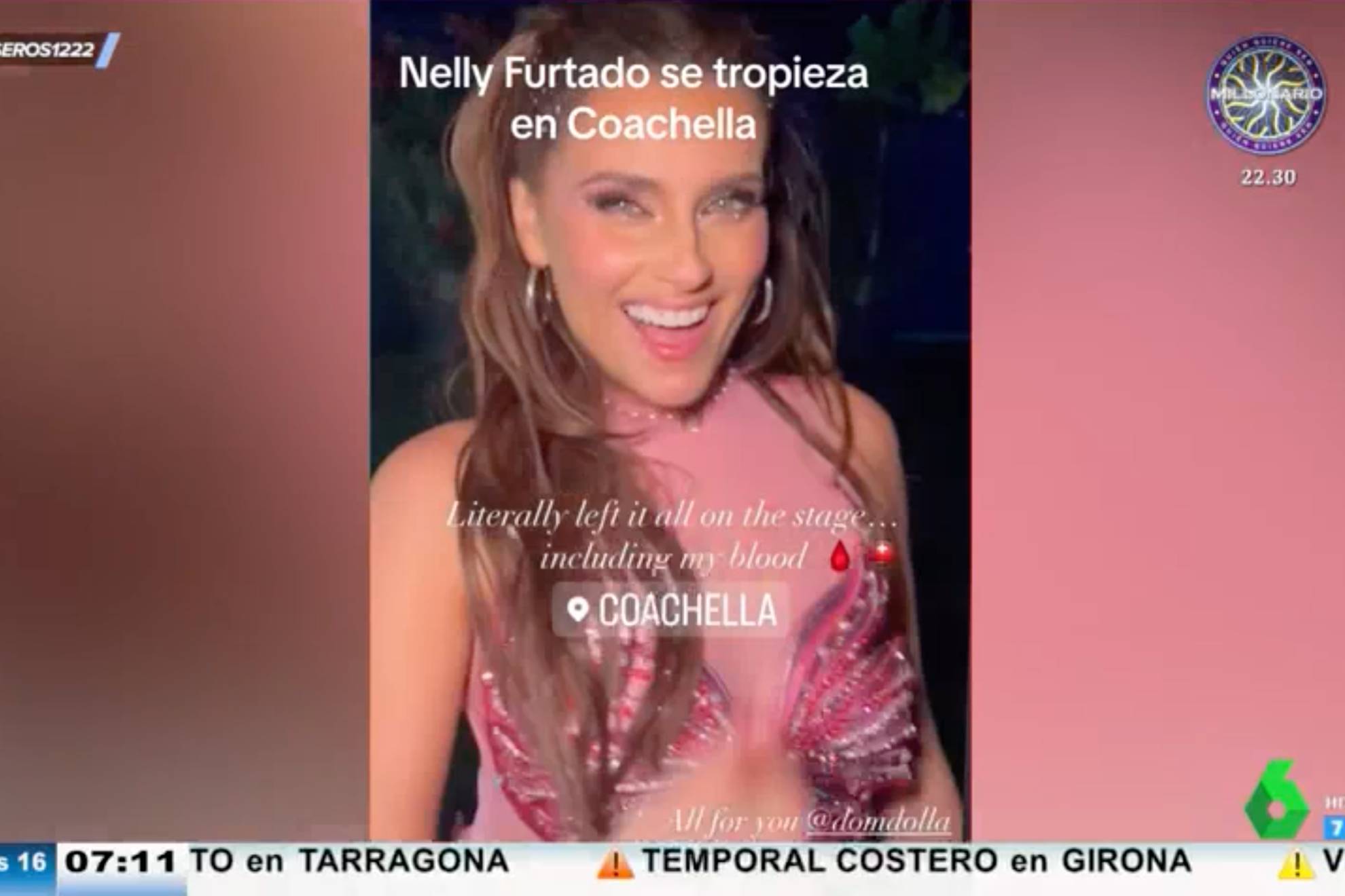 Nelly Furtado, en Coachella 2024.
