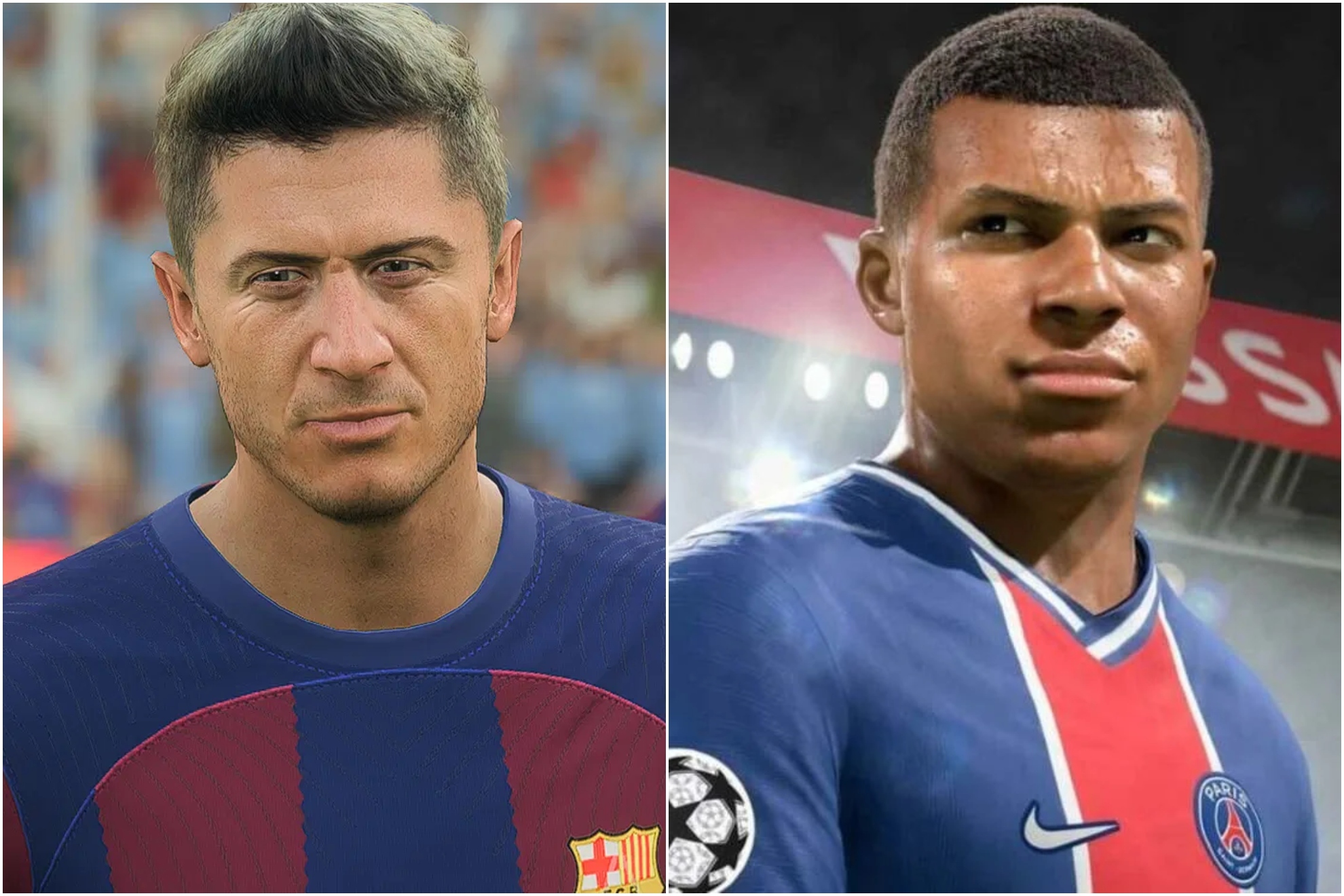 Barcelona-PSG, uno por uno: Cul es mejor en el EA Sports FC 24?