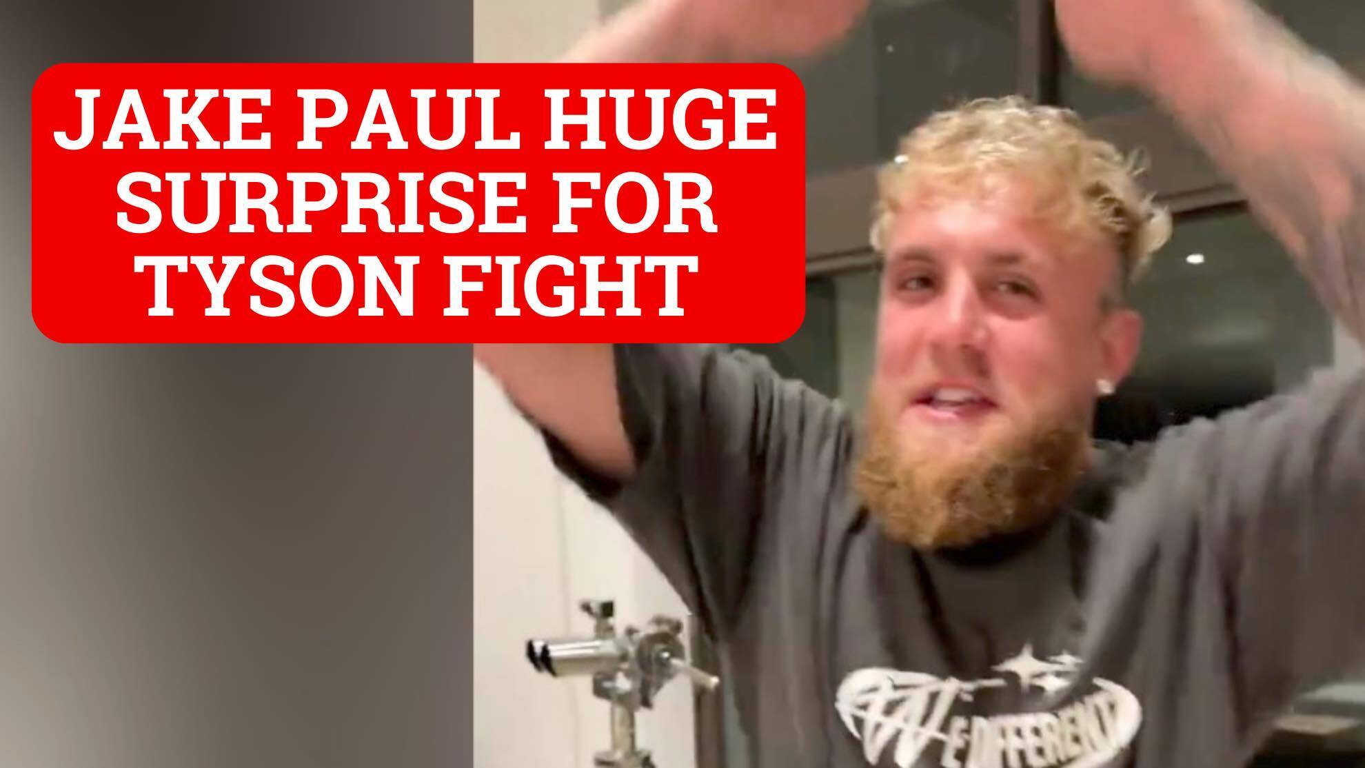 Jake Paul makes surprise announcement about Mike Tyson fight