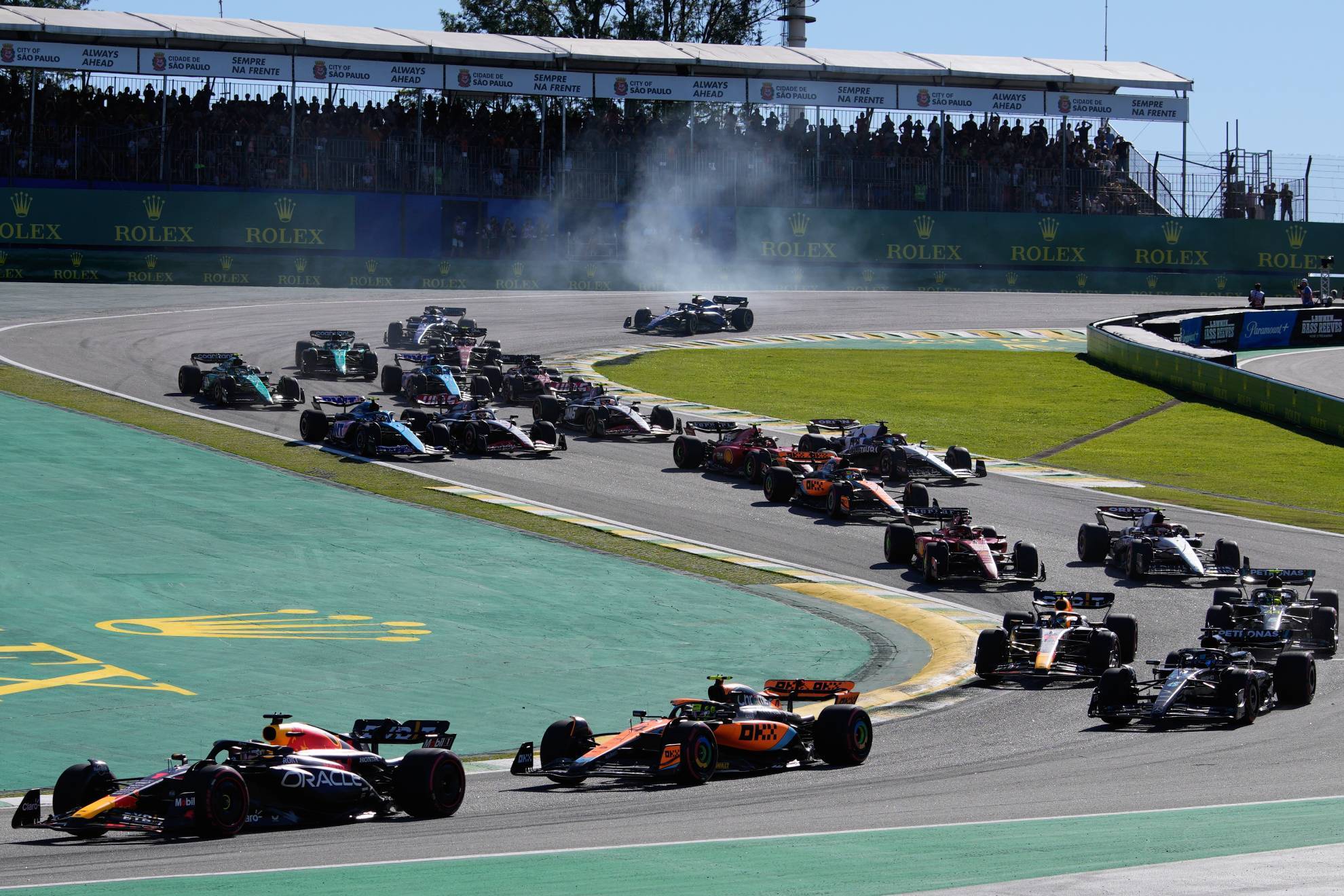 Carrera al Spint del Gran Premio de Brasil