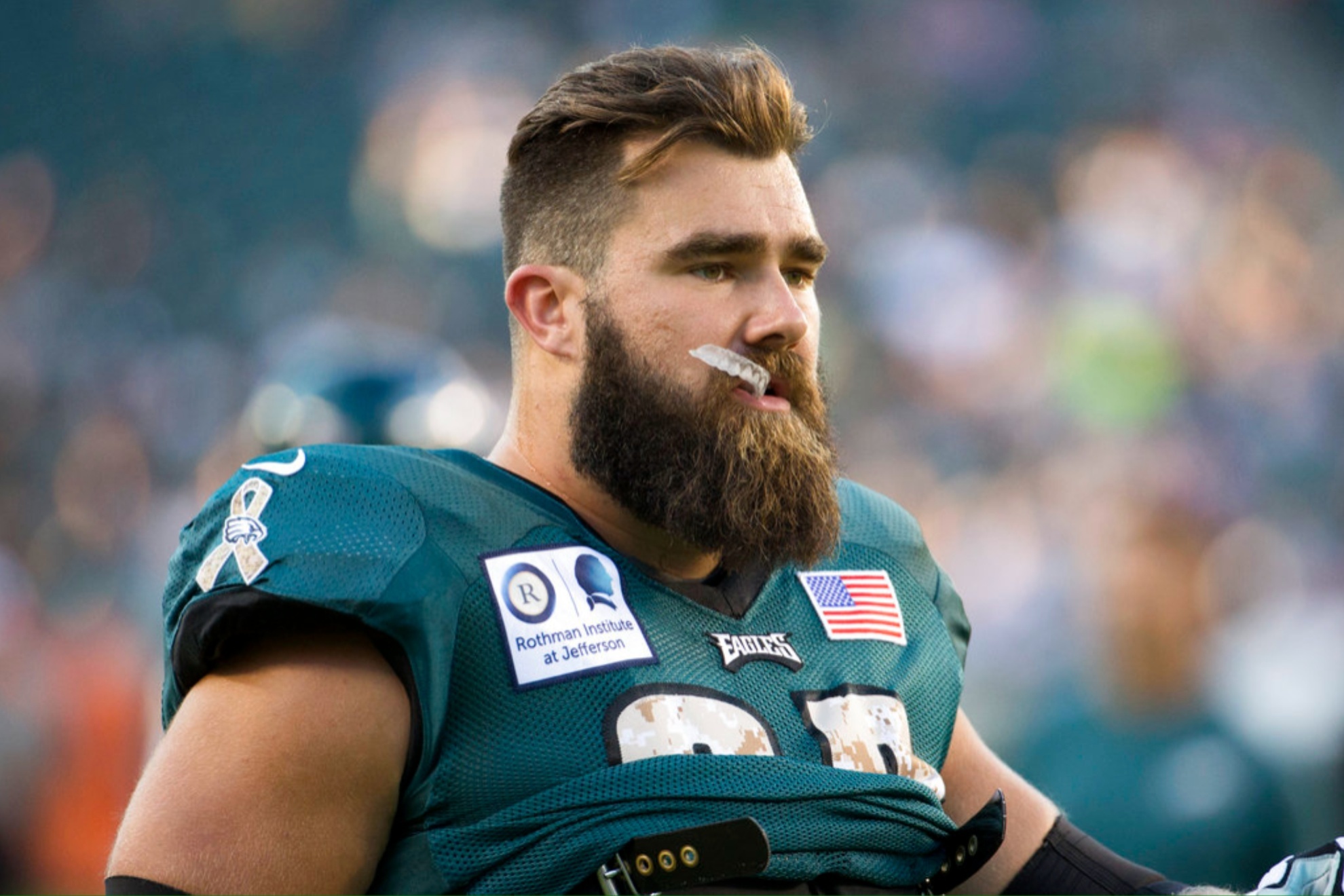 Jason Kelce confessed he lost his Super Bowl ring at a recent event