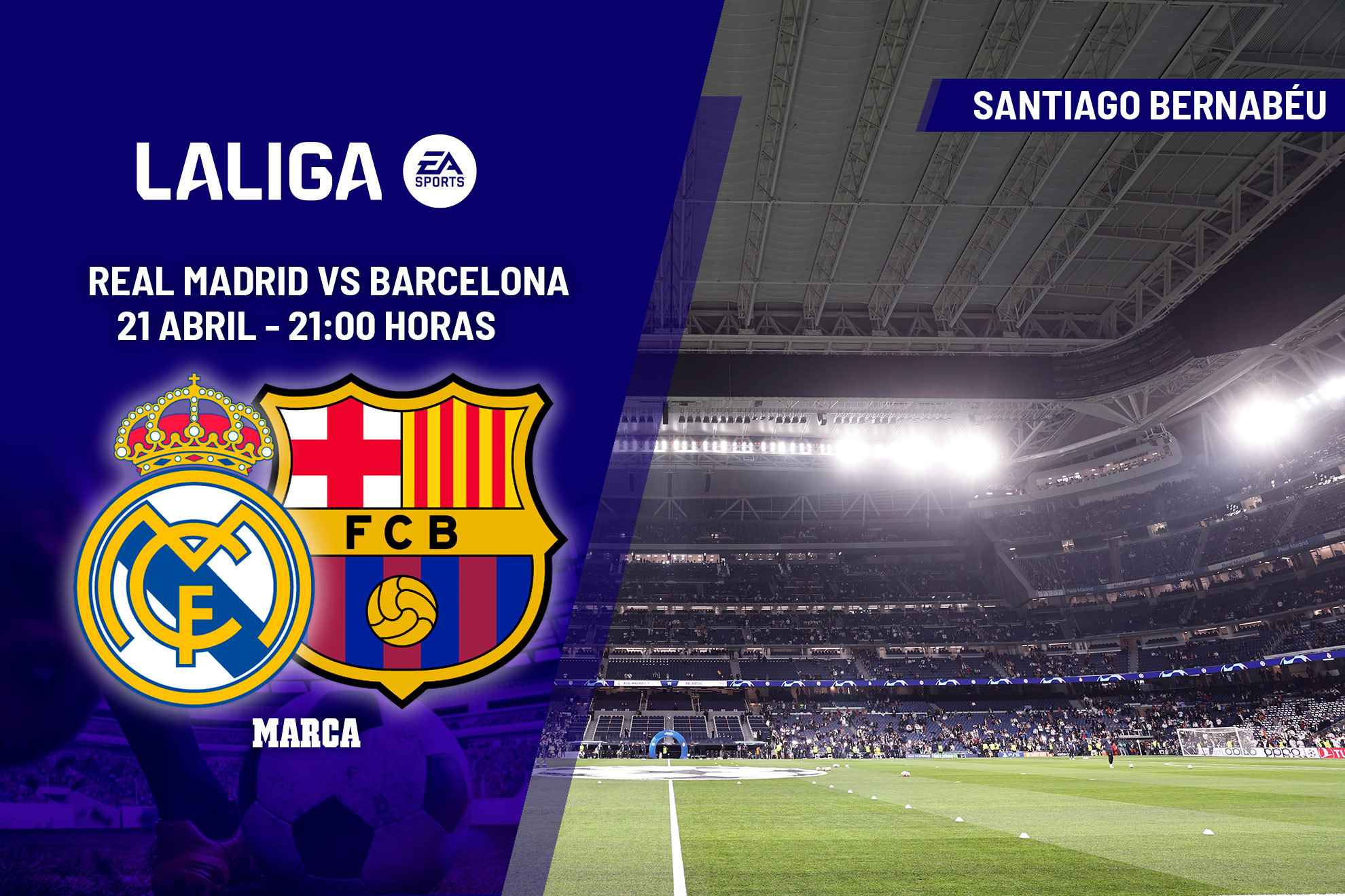 Real Madrid - Barcelona: cundo es El Clsico, horario, dnde ver en TV y canal del partido de  LaLiga EA Sports